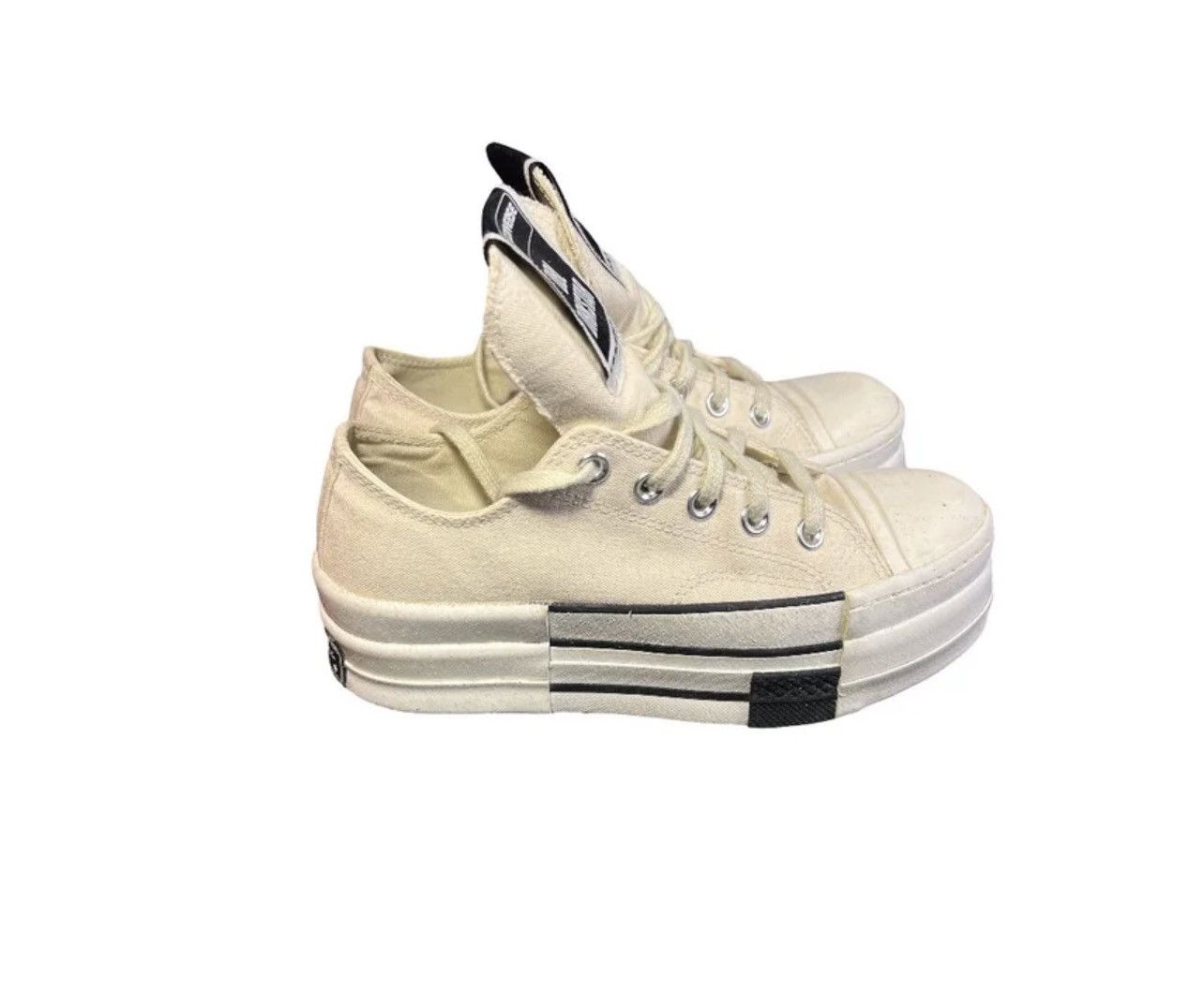 Rick Owens Rick Owens DRKSHDW DBL Drkstar off-white Unisex US 4. Size US 6.5 / IT 36.5 - 6 Thumbnail