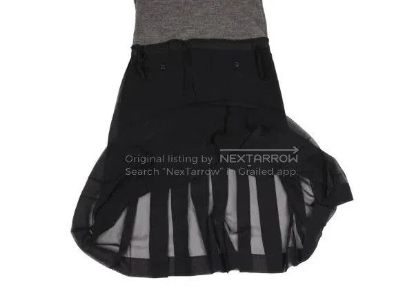 Comme des Garcons Comme Des Garcons Gray vintage design knit dress Size S / US 4 / IT 40 - 6 Thumbnail