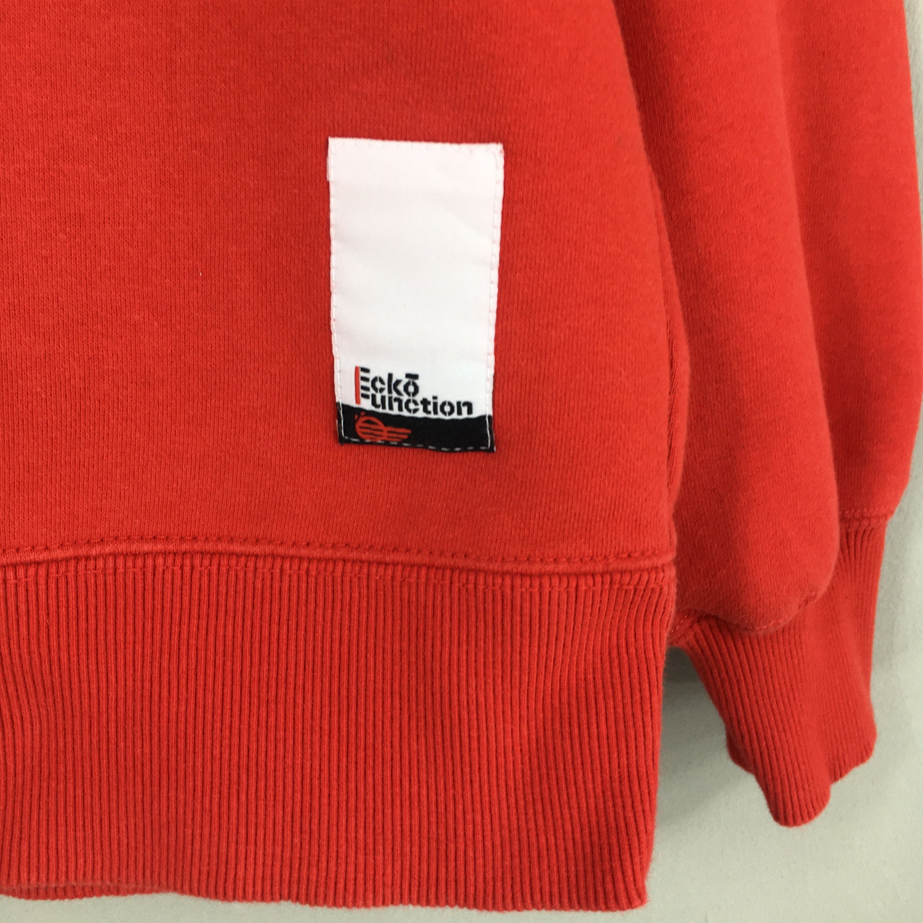 Ecko Unltd. × Vintage Vintage Ecko Function Red Sweatshirt Medium Size US M / EU 48-50 / 2 - 5 Thumbnail