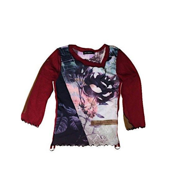 Cop Copine Cop Copine Mesh Top Black Roses Size XS / US 0-2 / IT 36-38 - 1 Thumbnail