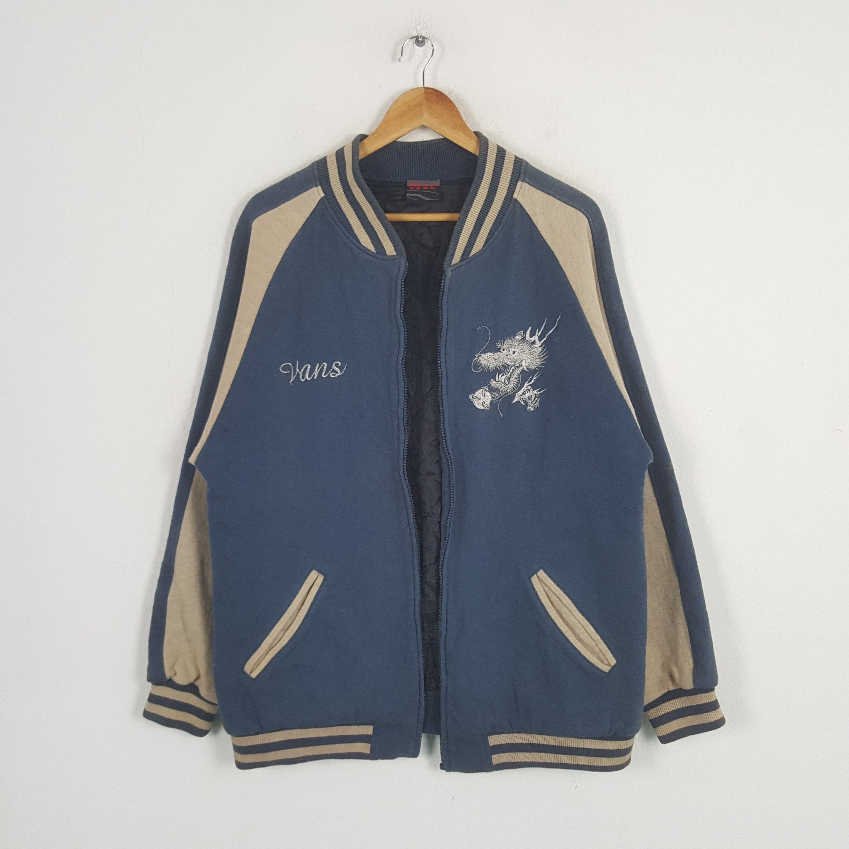 Vans Vintage Vans American Streetwear Sukajan Jacket C292N12 Size US L / EU 52-54 / 3 - 3 Thumbnail