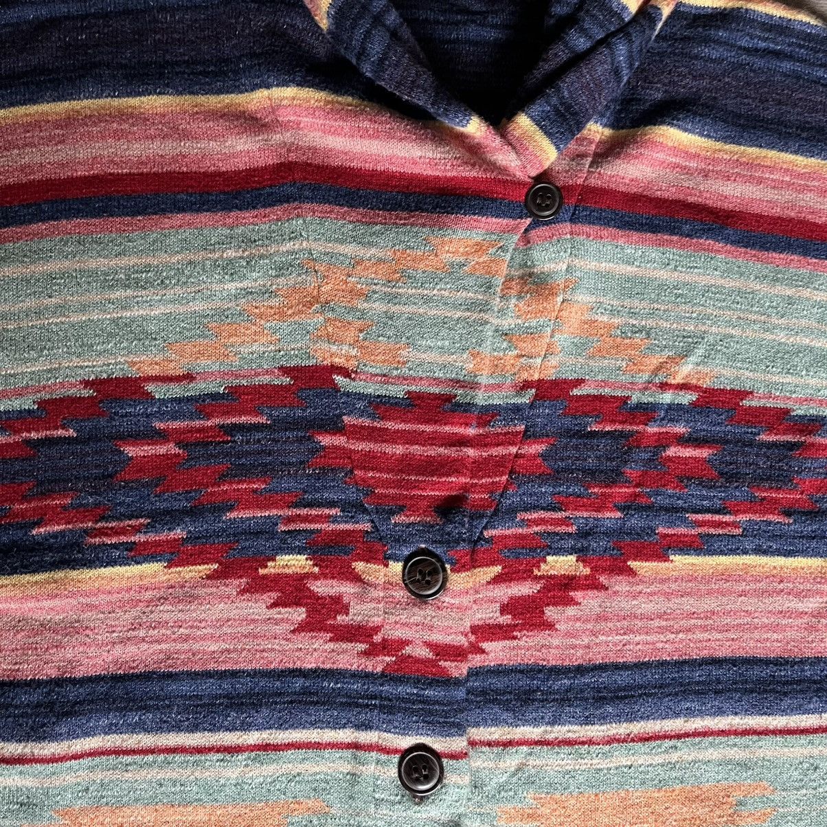 Polo Ralph Lauren Polo Ralph Lauren Aztec Southwestern Cardigan Shawl Sweater Size M / US 6-8 / IT 42-44 - 5 Thumbnail