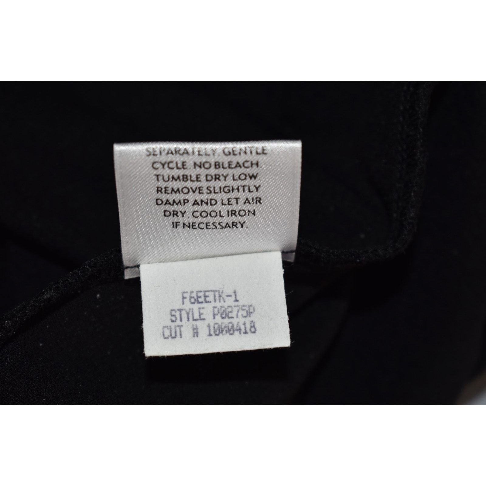 Eileen Fisher EILEEN FISHER Black Stretch Viscose/Nylon Pants Size PM Size 32" / US 10 / IT 46 - 5 Thumbnail
