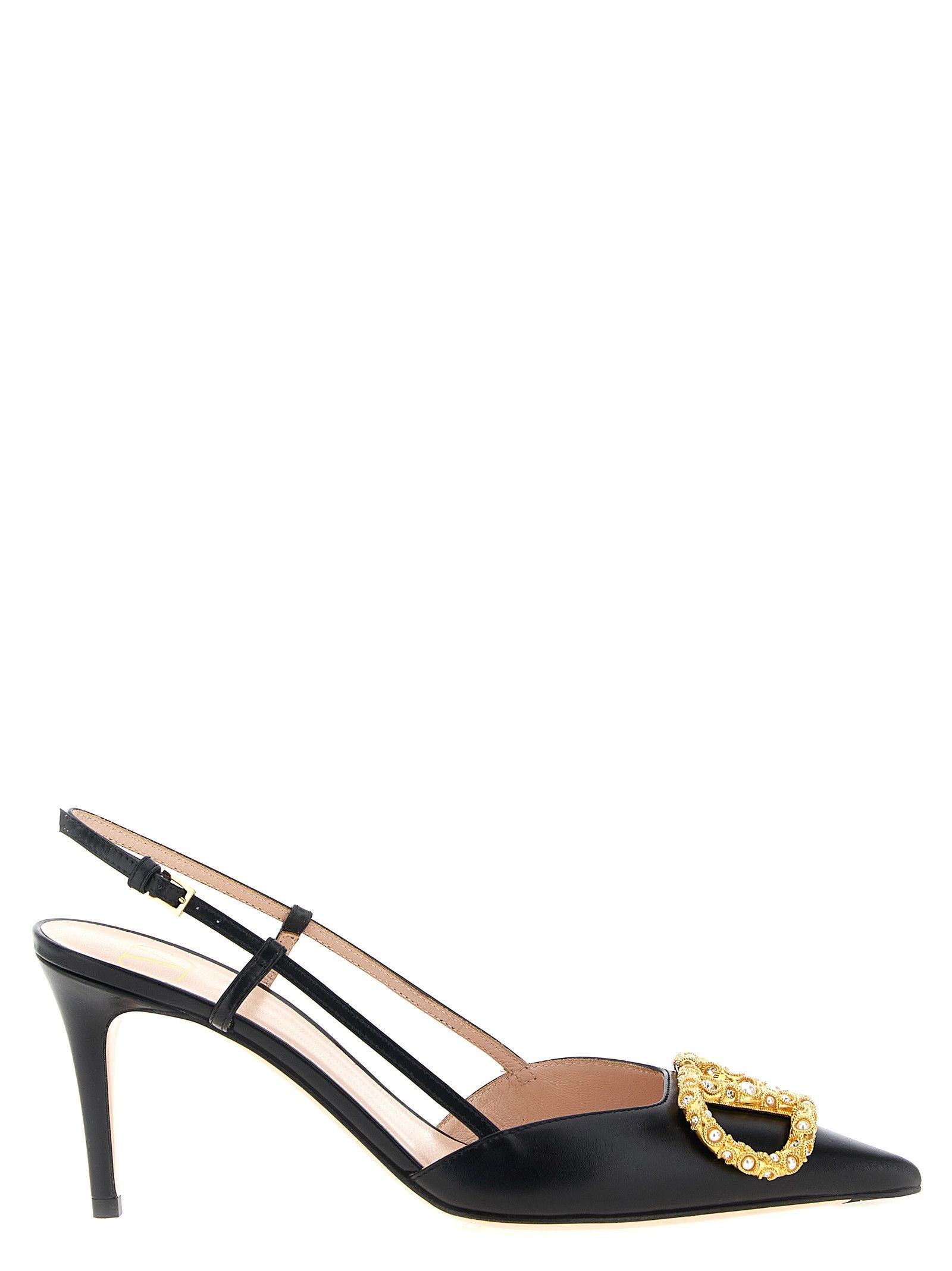 Valentino Slingback Valentino Garavani Vlogo Signature Size US 6 / IT 36 - 1 Thumbnail