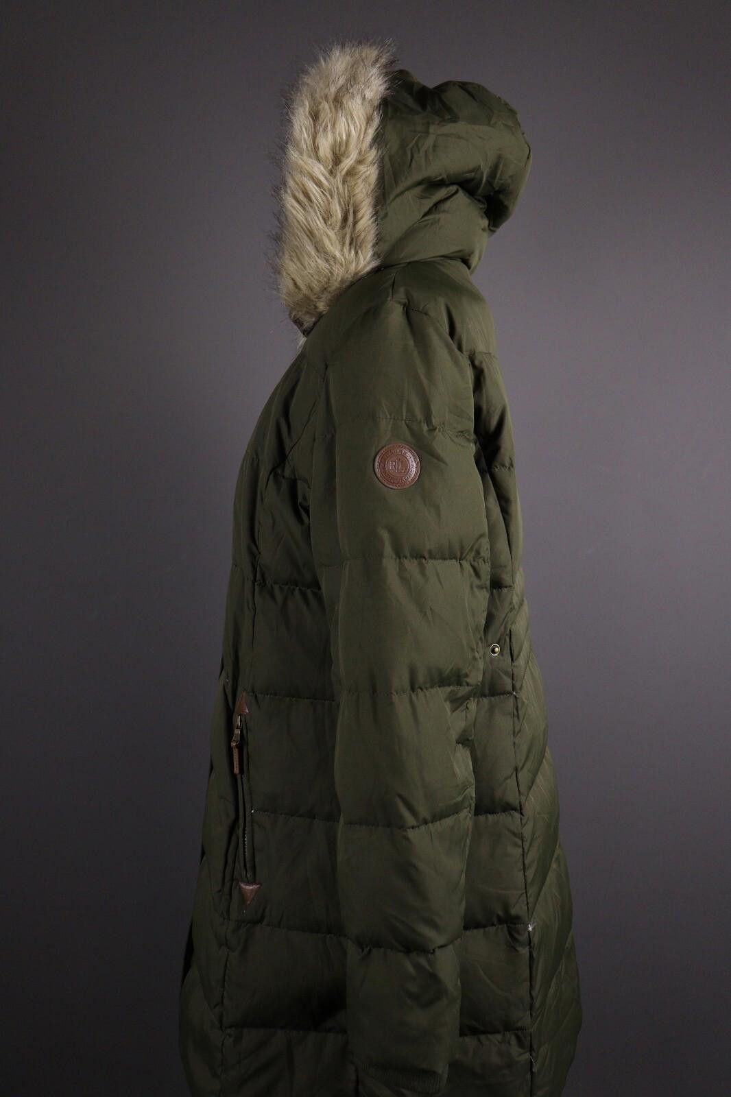 Lauren Ralph Lauren Lauren Ralph Lauren Khaki Down Faux Fur Parka Jacket Size XL Size XL / US 12-14 / IT 48-50 - 8 Thumbnail