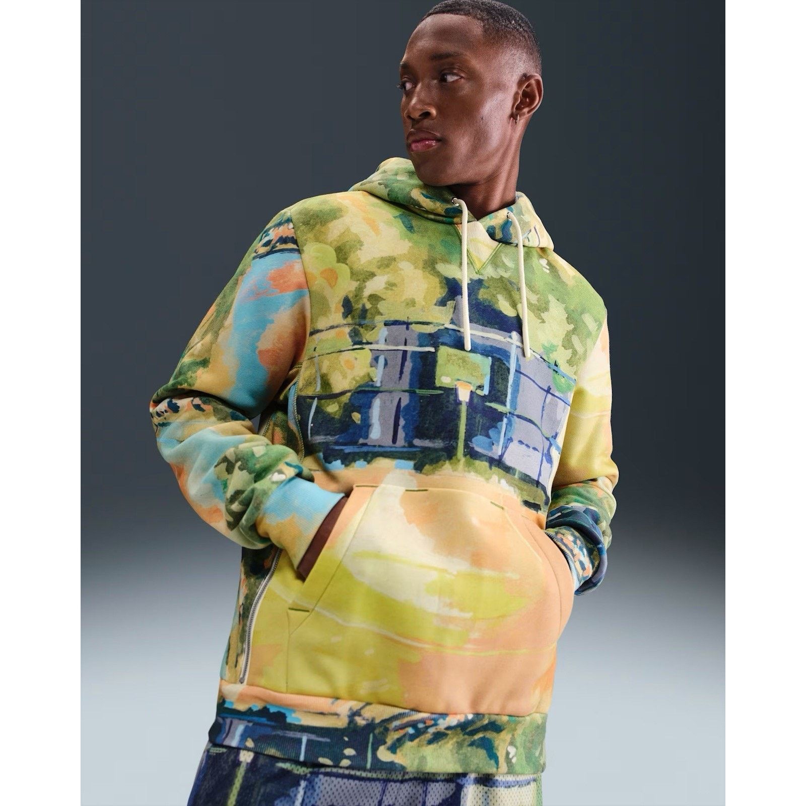 Nike Nike Standard Issue Therma-FIT Pullover Hoodie Medium Size US M / EU 48-50 / 2 - 1 Thumbnail