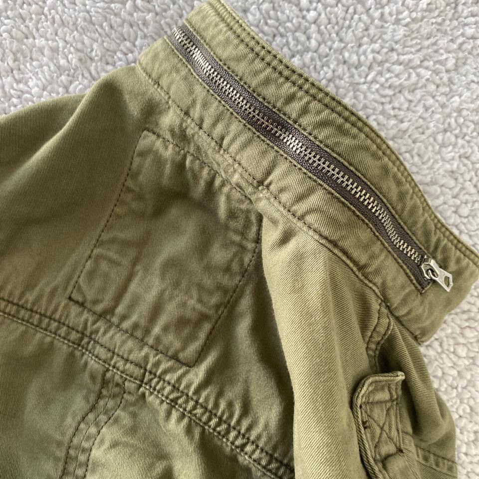 Abercrombie & Fitch Abercrombie & Fitch Women’s Olive Green Military Zipup Sz S Size S / US 4 / IT 40 - 7 Thumbnail
