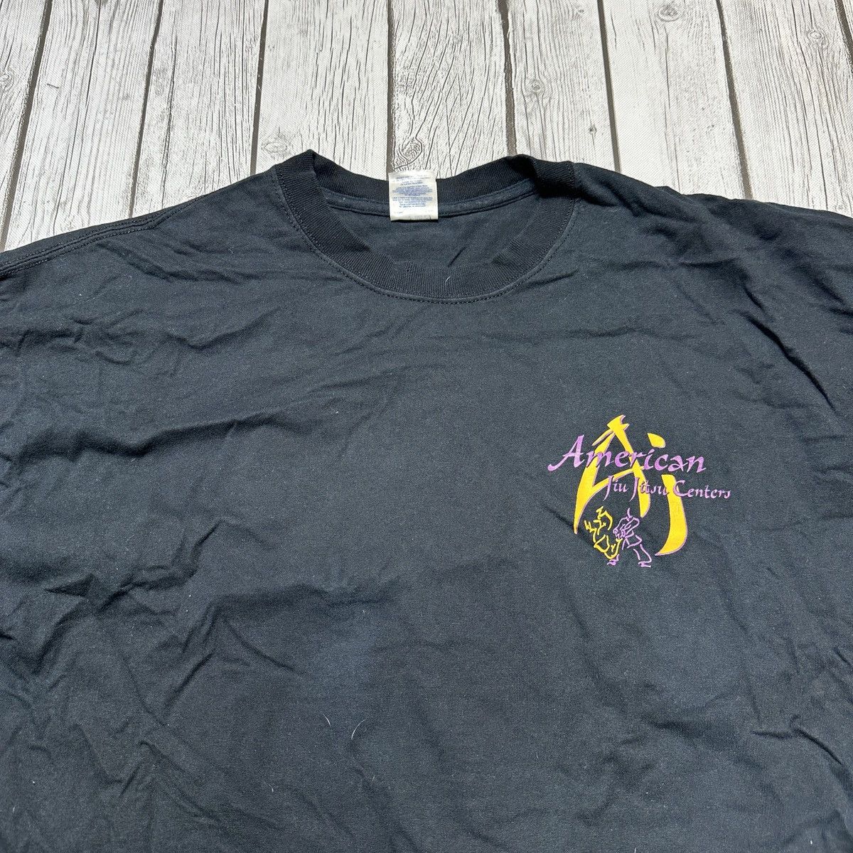 Gildan × Vintage Vintage American Jiu Jitsu tee Size US XXL / EU 58 / 5 - 4 Thumbnail