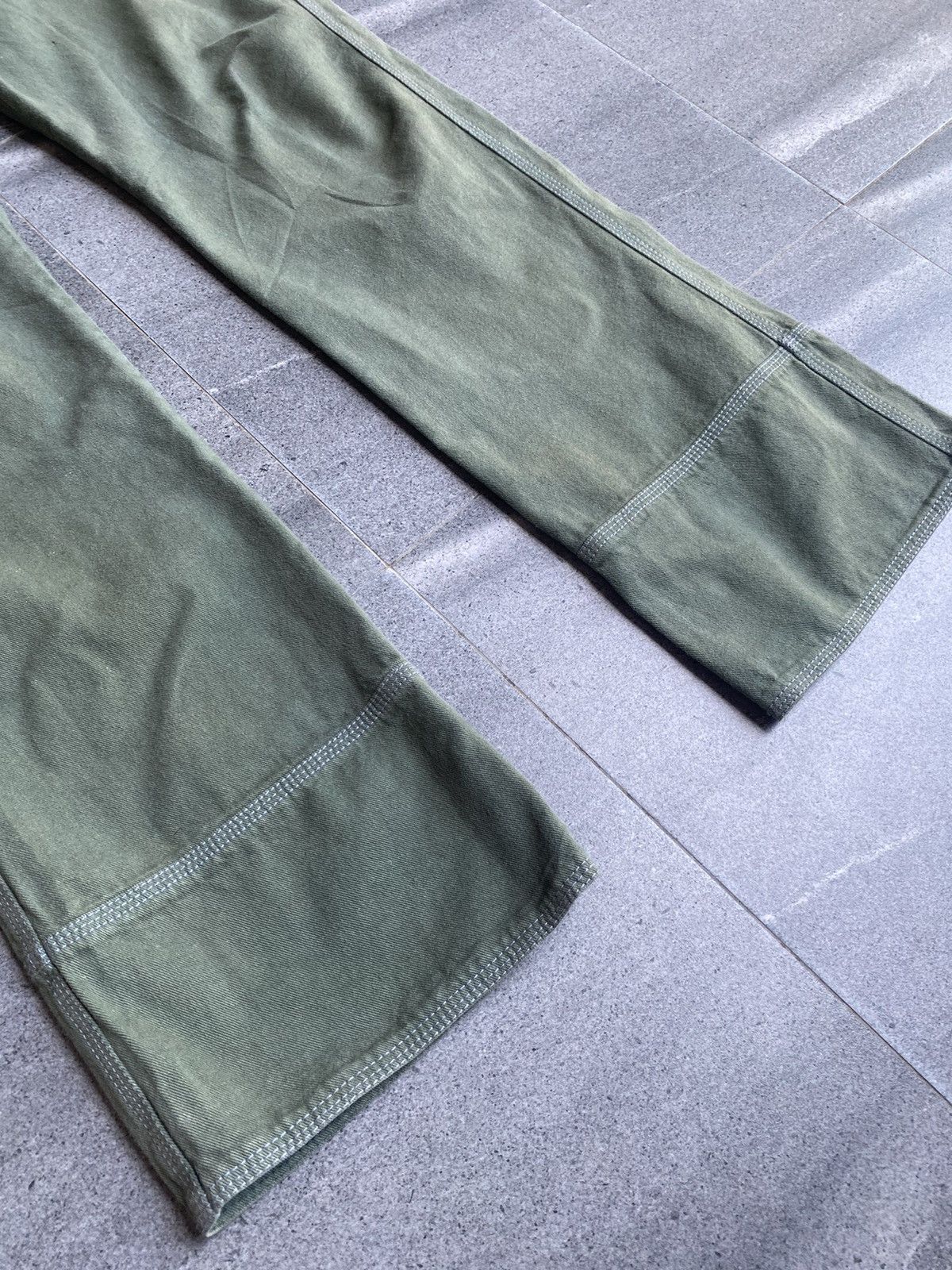 Alexander McQueen Alexander McQueen Green Twill Pants Size US 34 / EU 50 - 2 Thumbnail