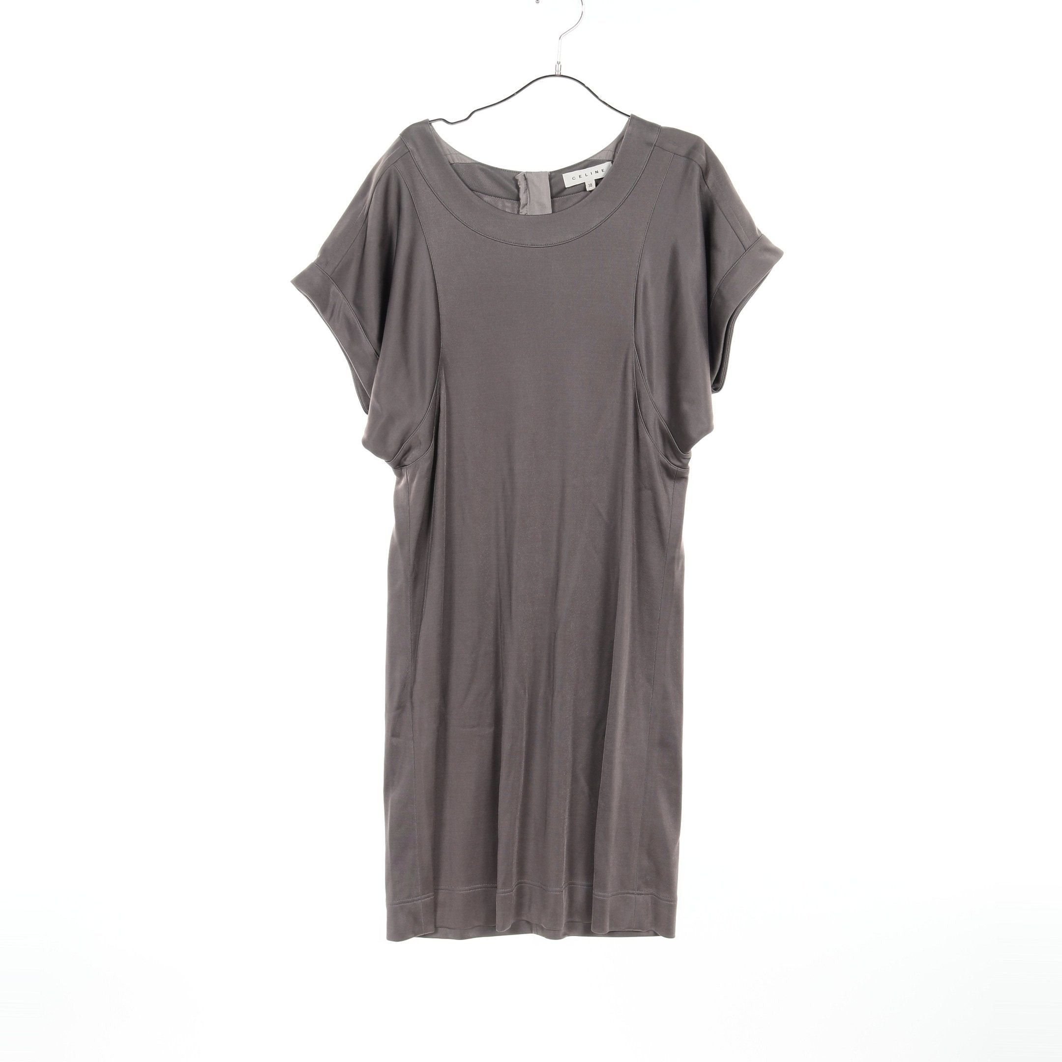 Celine Celine One Piece French Sleeve Rayon Gray Size ONE SIZE - 1 Thumbnail