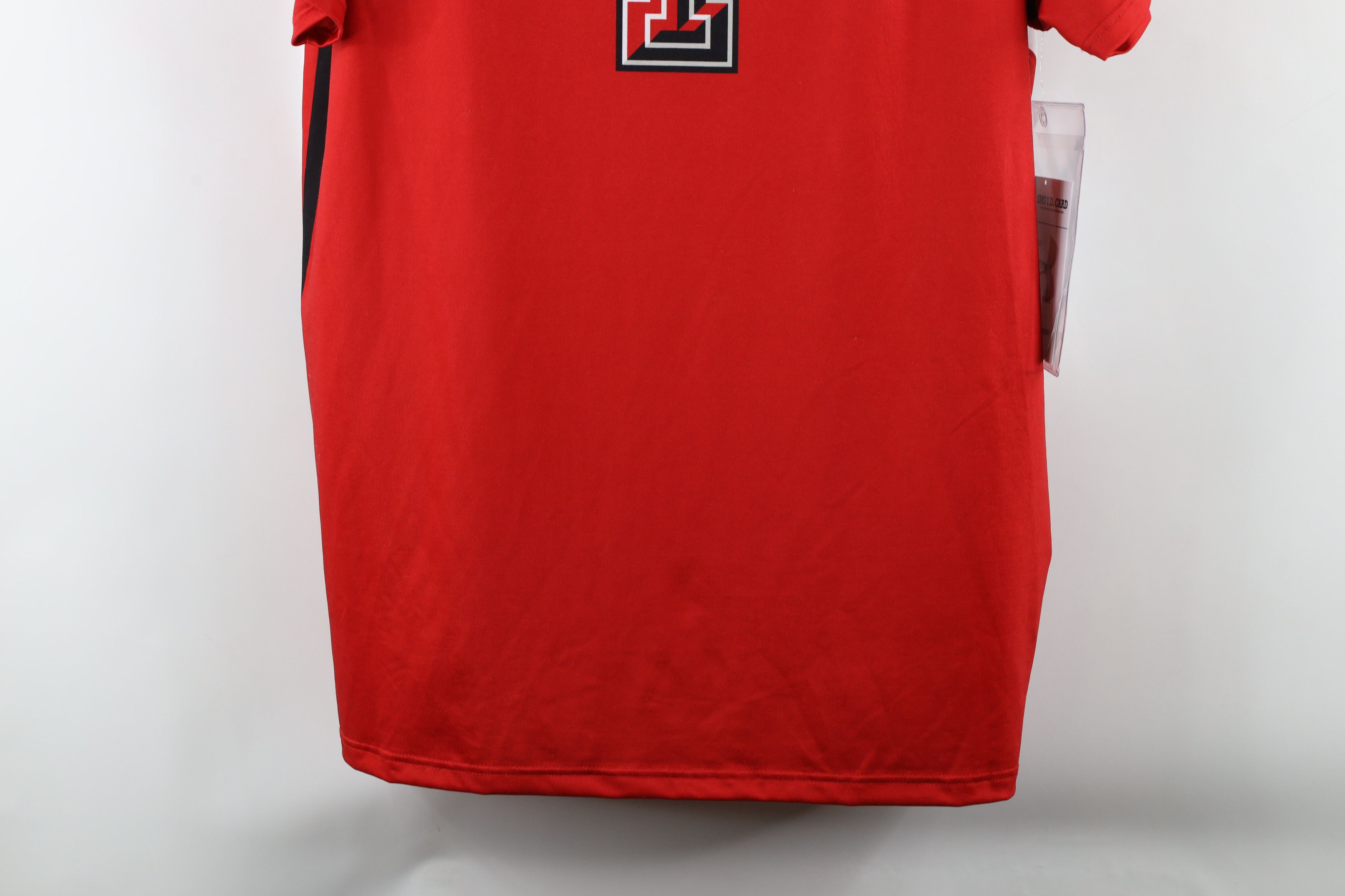 Under Armour × Vintage New Under Armour Texas Tech University Track Jersey T-Shirt Size US L / EU 52-54 / 3 - 3 Thumbnail
