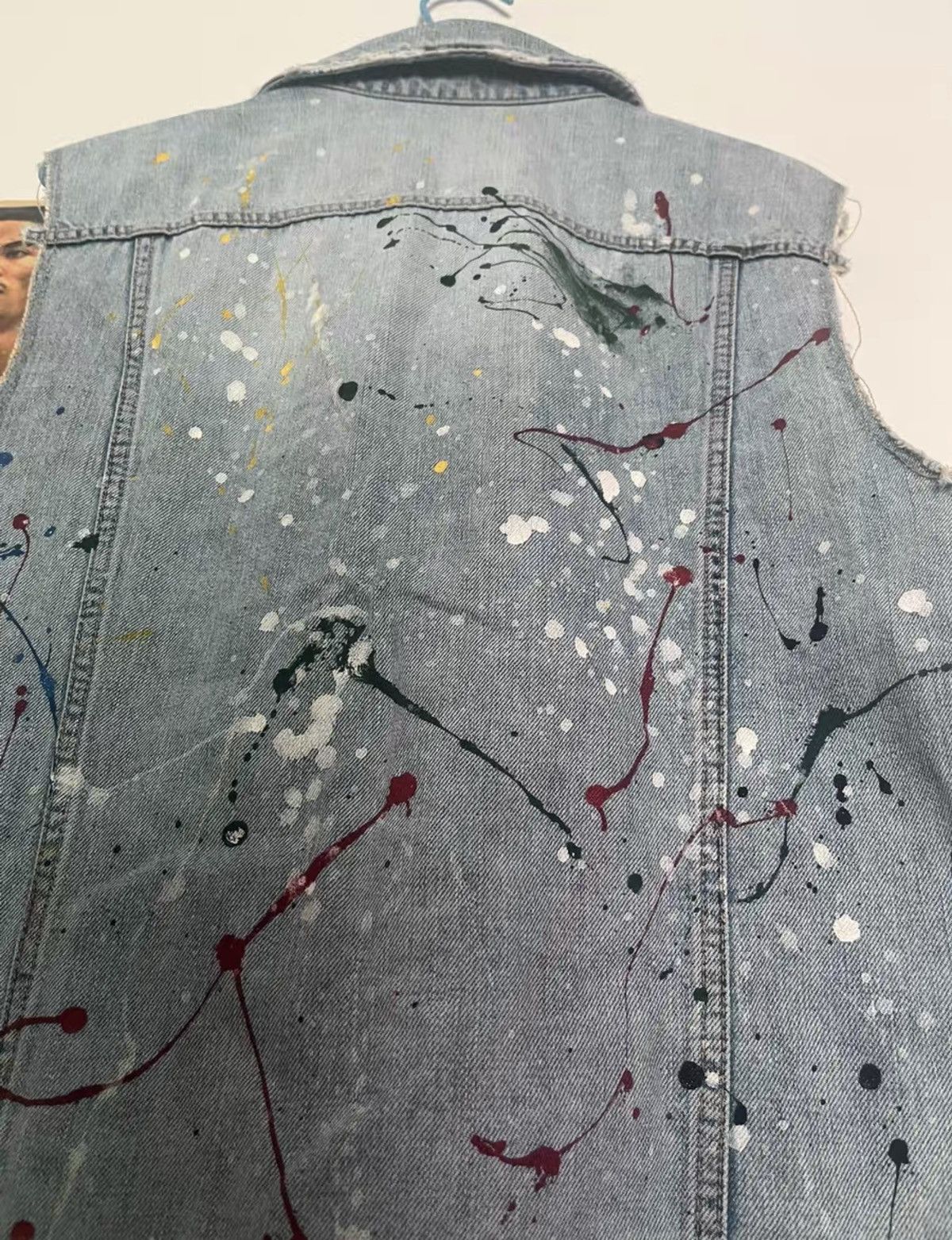 Number (N)ine Number (N)ine Spring/Summer 2006 Splatter-Wash Denim Jacket Size US M / EU 48-50 / 2 - 5 Thumbnail