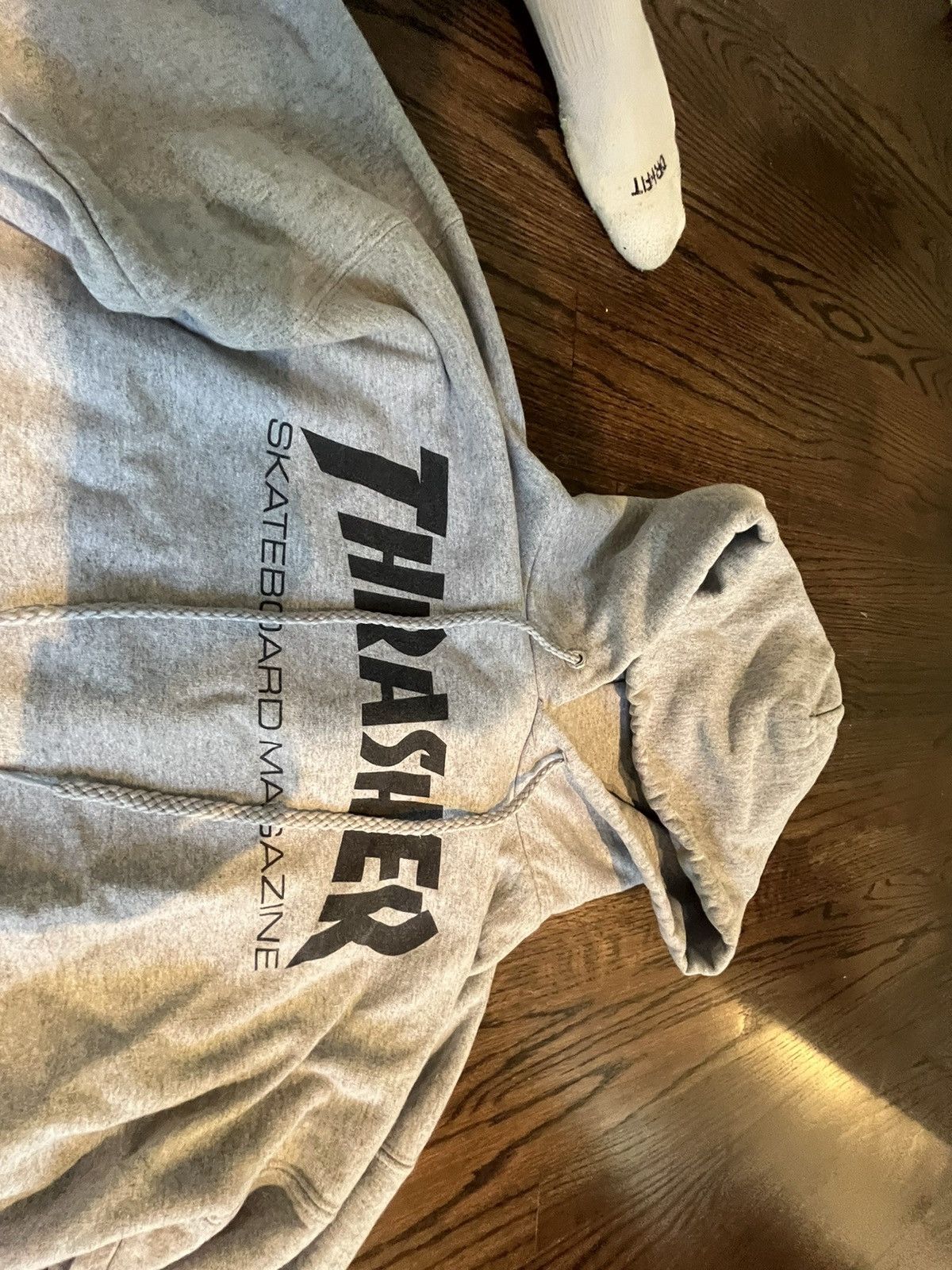 Thrasher Thrasher Small grey hoodie Used. Size US S / EU 44-46 / 1 - 2 Thumbnail