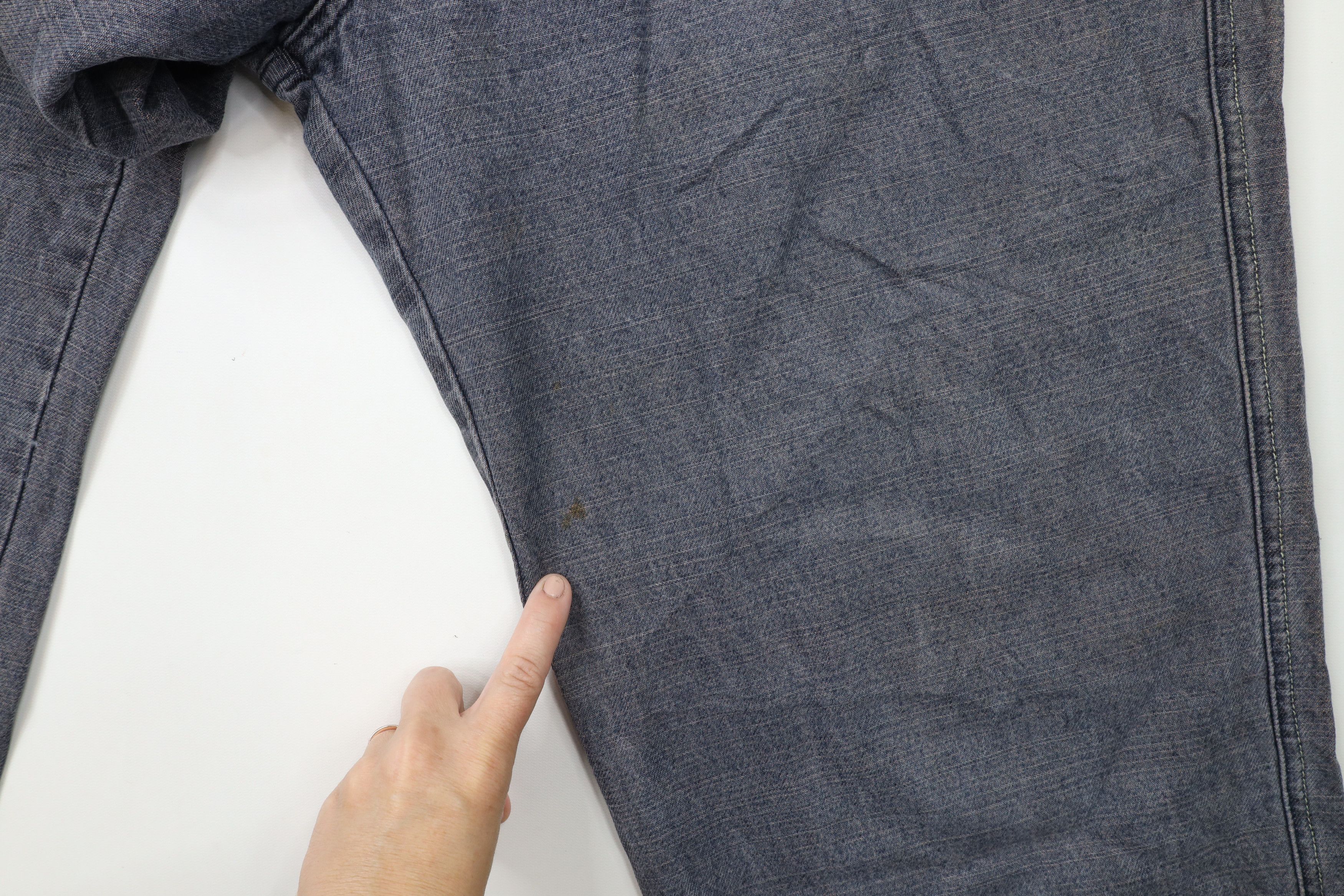 Sean John × Vintage Vintage 90s Sean John Spell Out Baggy Wide Leg Denim Jeans Size US 40 / EU 56 - 6 Thumbnail