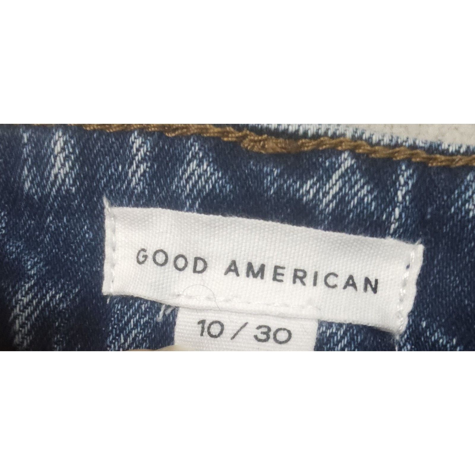 Good American Good American Bombshell Frayed Denim Shorts 10/30 Distressed Size 32" / US 10 / IT 46 - 6 Thumbnail