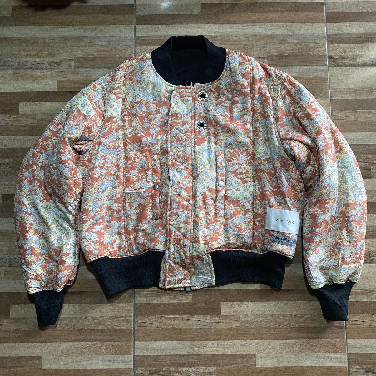 Japanese Brand ANTOSTOKIO TOKYO Japanese Brand M-1 Bomber Jacket Revesible Size US S / EU 44-46 / 1 - 4 Thumbnail