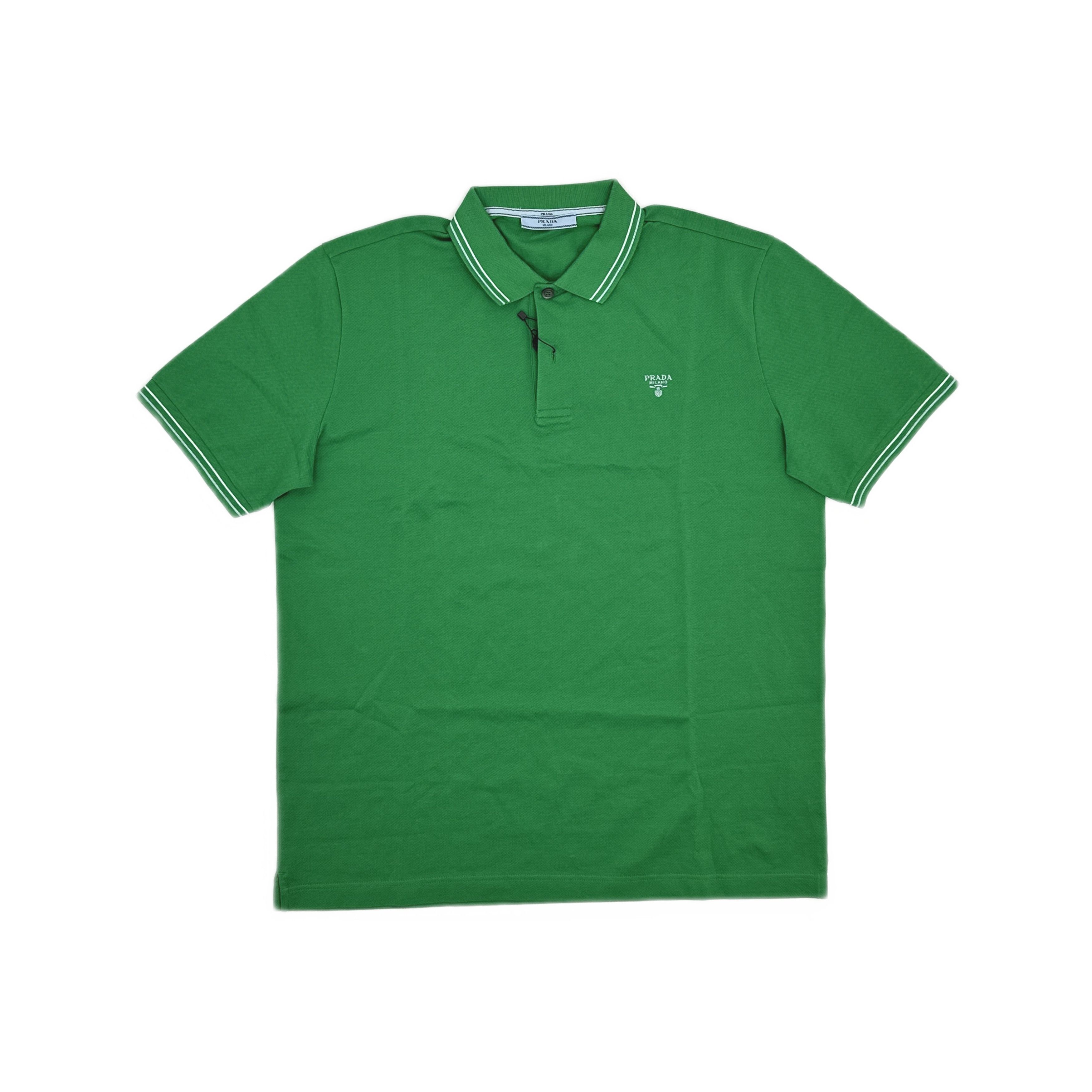 Prada Prada Pique Polo Shirt Size XXL Size US XXL / EU 58 / 5 - 1 Thumbnail