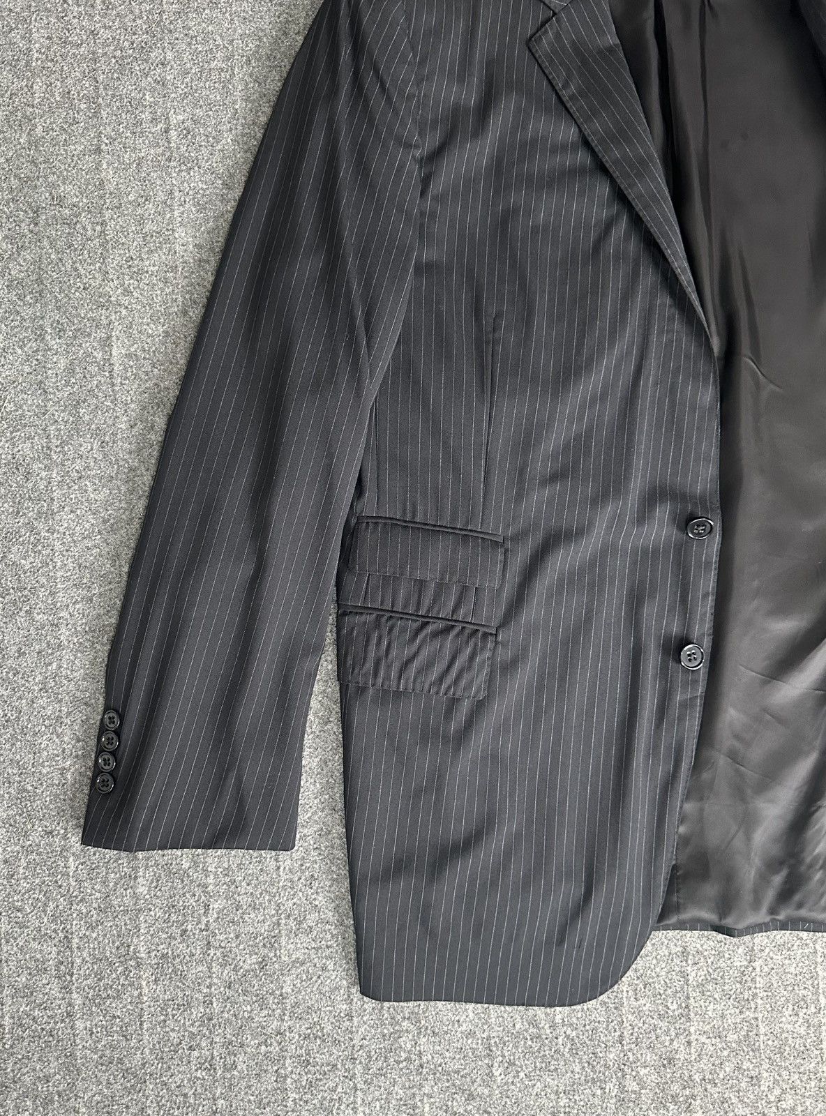Ralph Lauren Black Label Ralph Lauren - Black Label - Austin 2B NT Pin Dot Stripes Size 42R - 7 Thumbnail