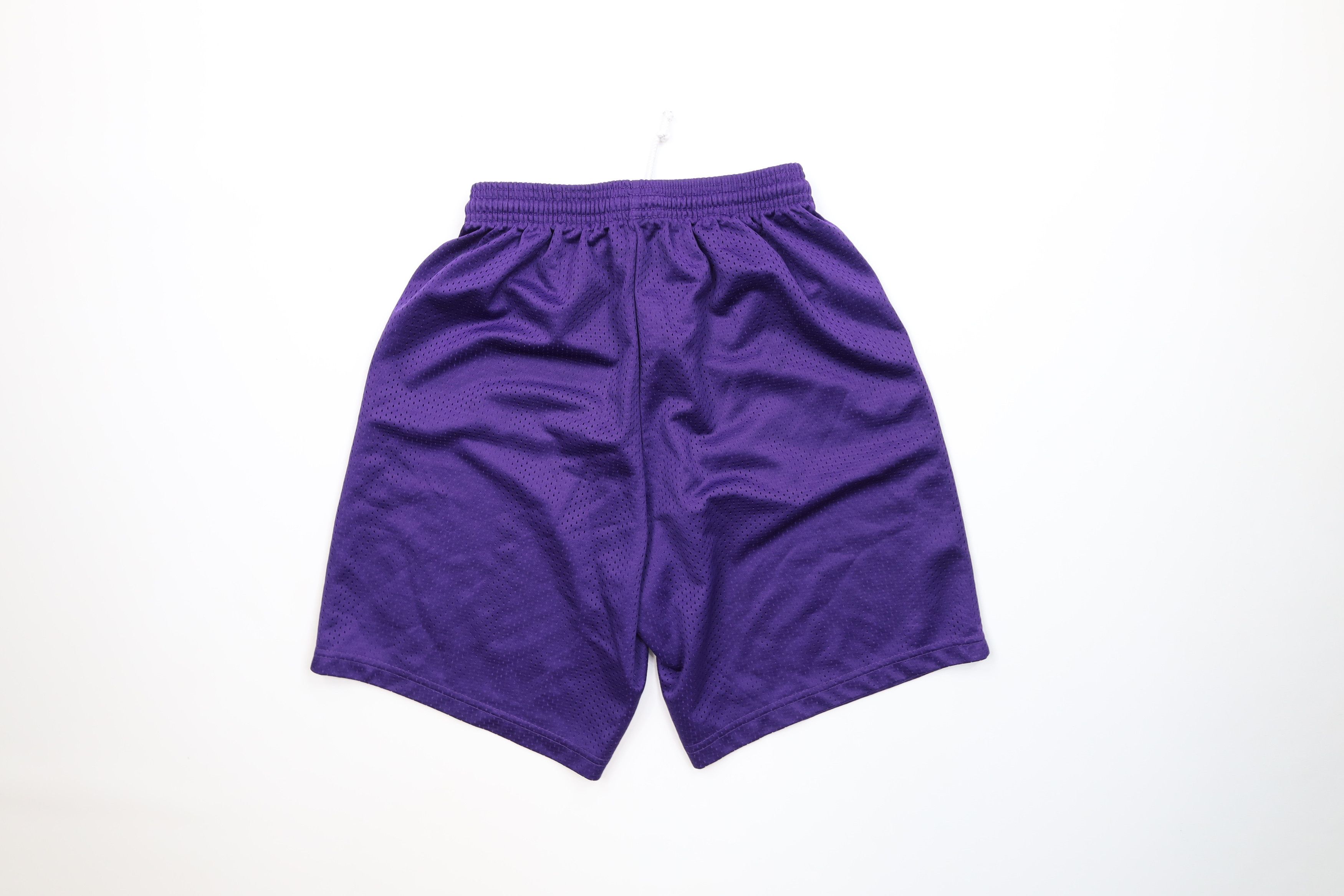 Vintage Vintage 90s Streetwear Above Knee Mesh Gym Basketball Shorts Size US 30 / EU 46 - 8 Thumbnail