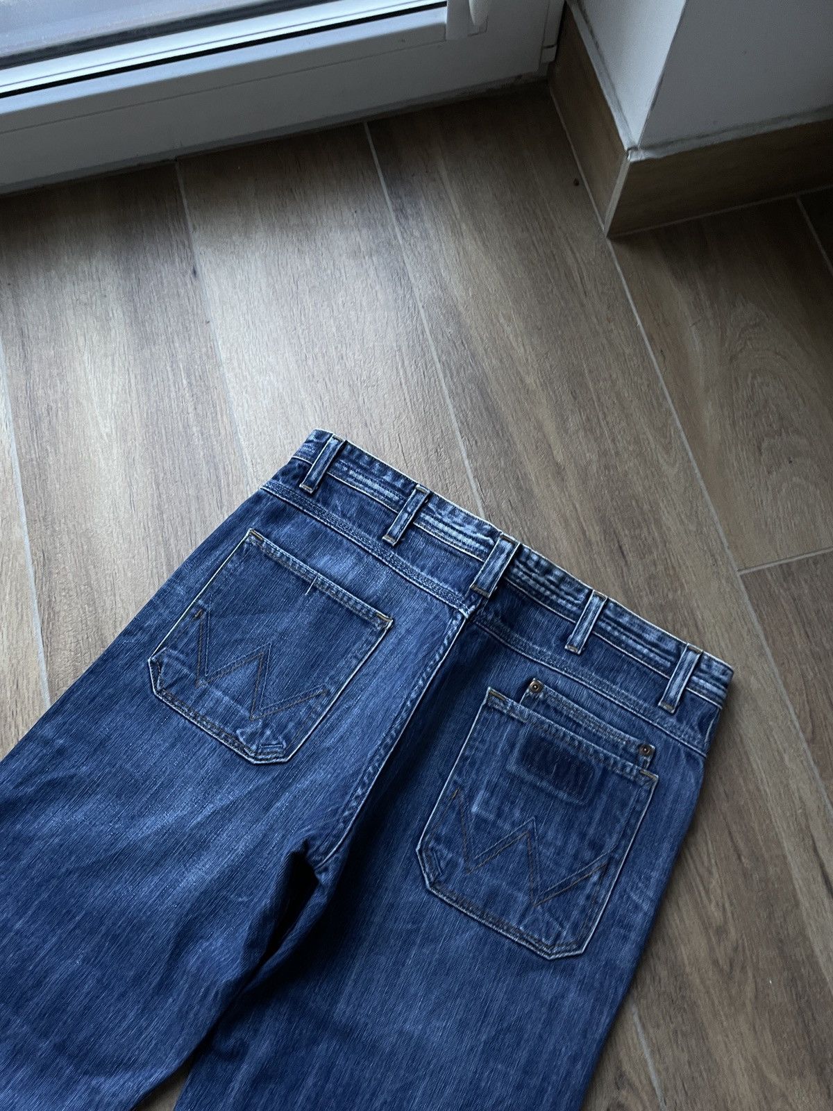 Vintage Vintage Avant Garde Jeans Baggy Wide Japanese Y2K Wahsed Y2K Size US 30 / EU 46 - 8 Thumbnail
