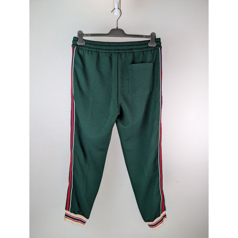 Gucci o1rshd1 GG Jacquard Polyester Jersey Jogging Pant Bottle/Mix Size US 38 / EU 54 - 8 Thumbnail