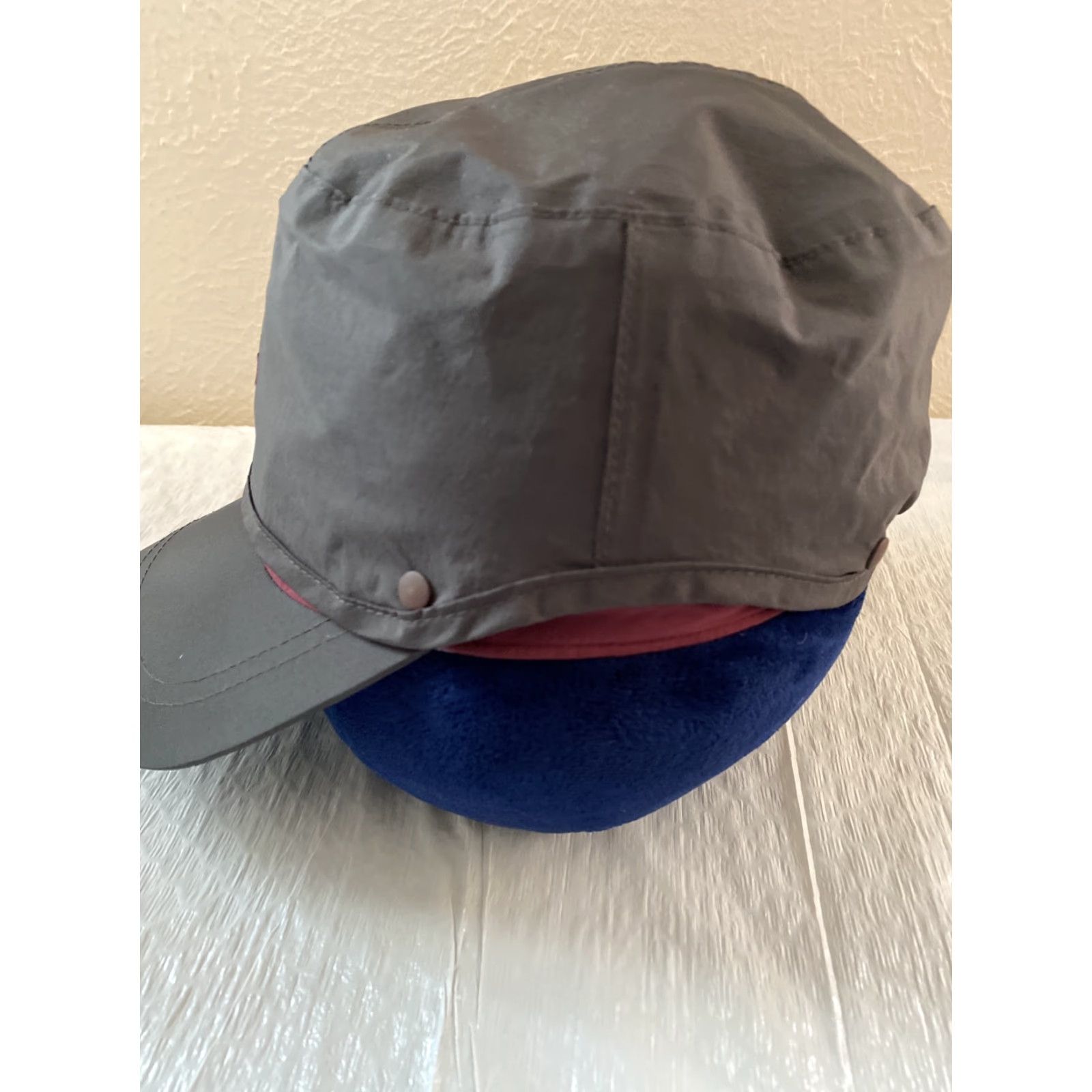Vintage Nepa RAIN Cap Hat Elastic Band Solid Washed Men / H142 Size ONE SIZE - 4 Thumbnail
