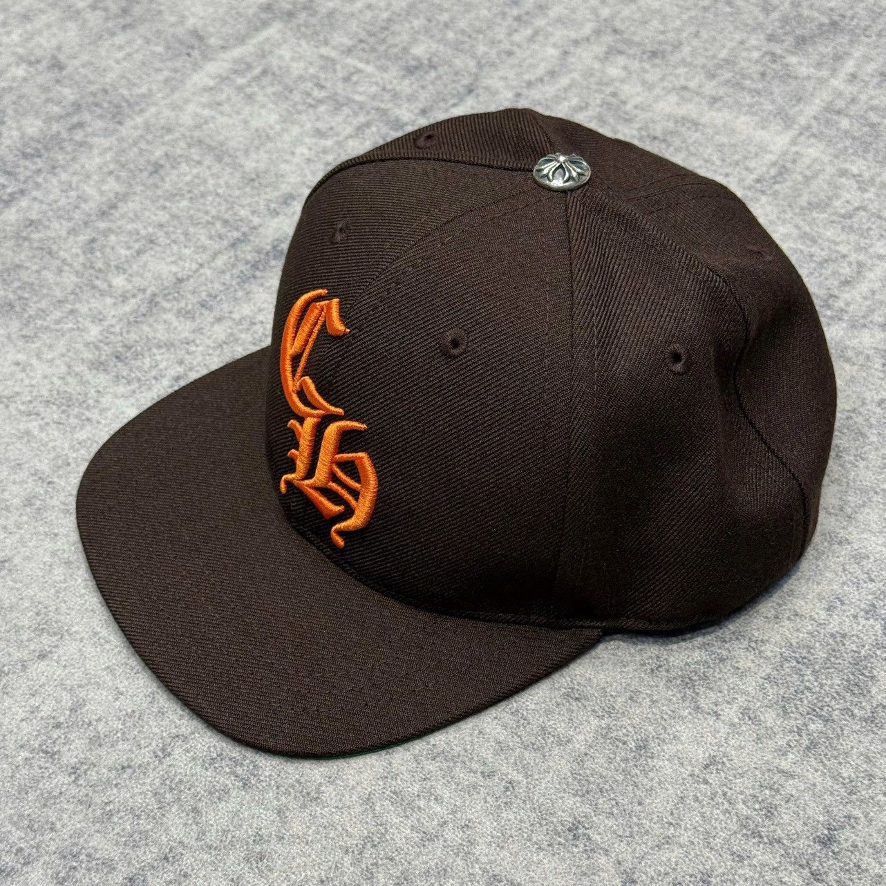 Chrome Hearts Chrome Hearts On Field Trucker Hat CH Brown/Orange Size ONE SIZE - 3 Thumbnail