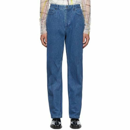 Y/Project Y/Project Blue Small Line Jeans Size US 30 / EU 46 - 4 Thumbnail