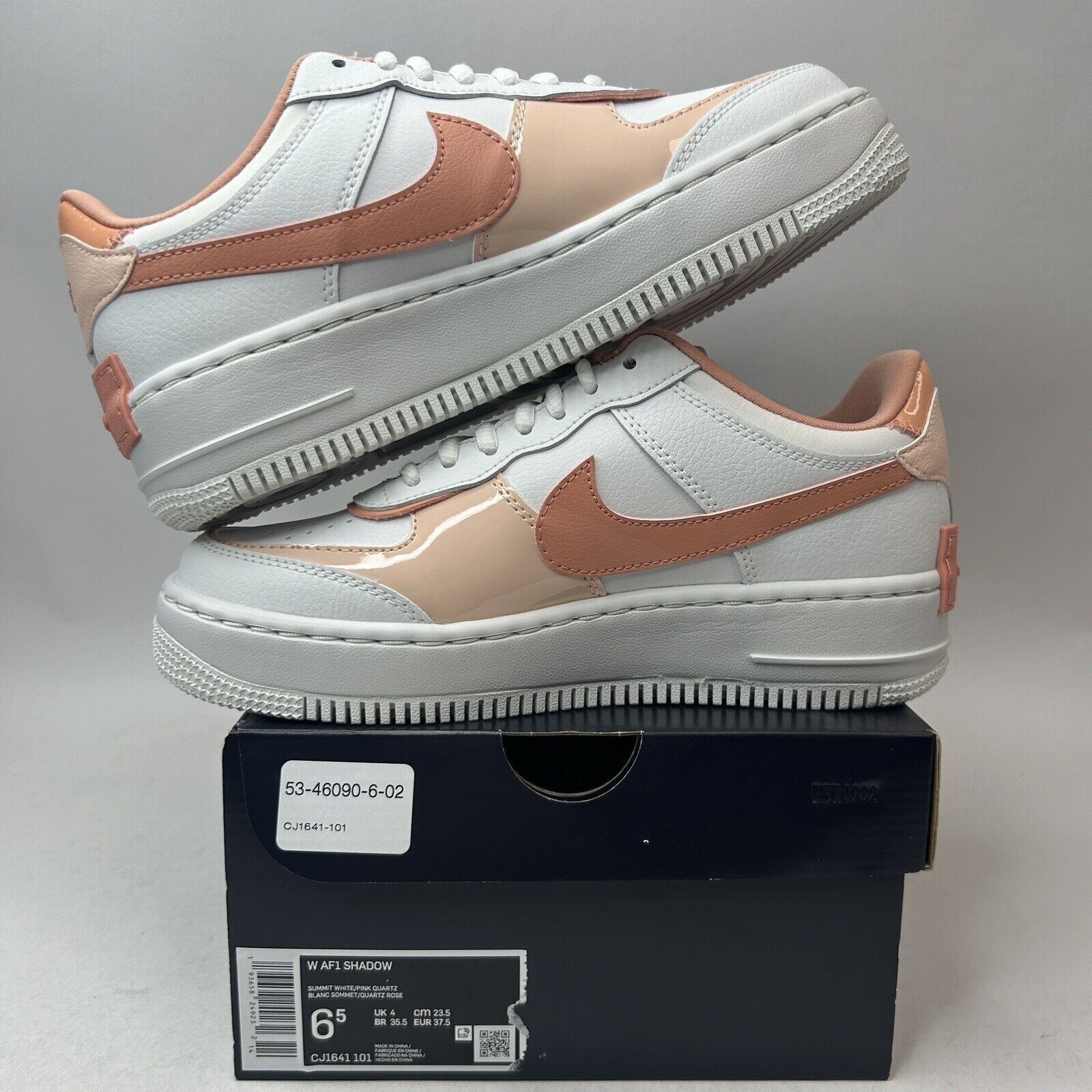Nike Nike Air Force 1 Shadow WMNS “Pink Quartz” 2024 Size US 6.5 / IT 36.5 - 3 Thumbnail