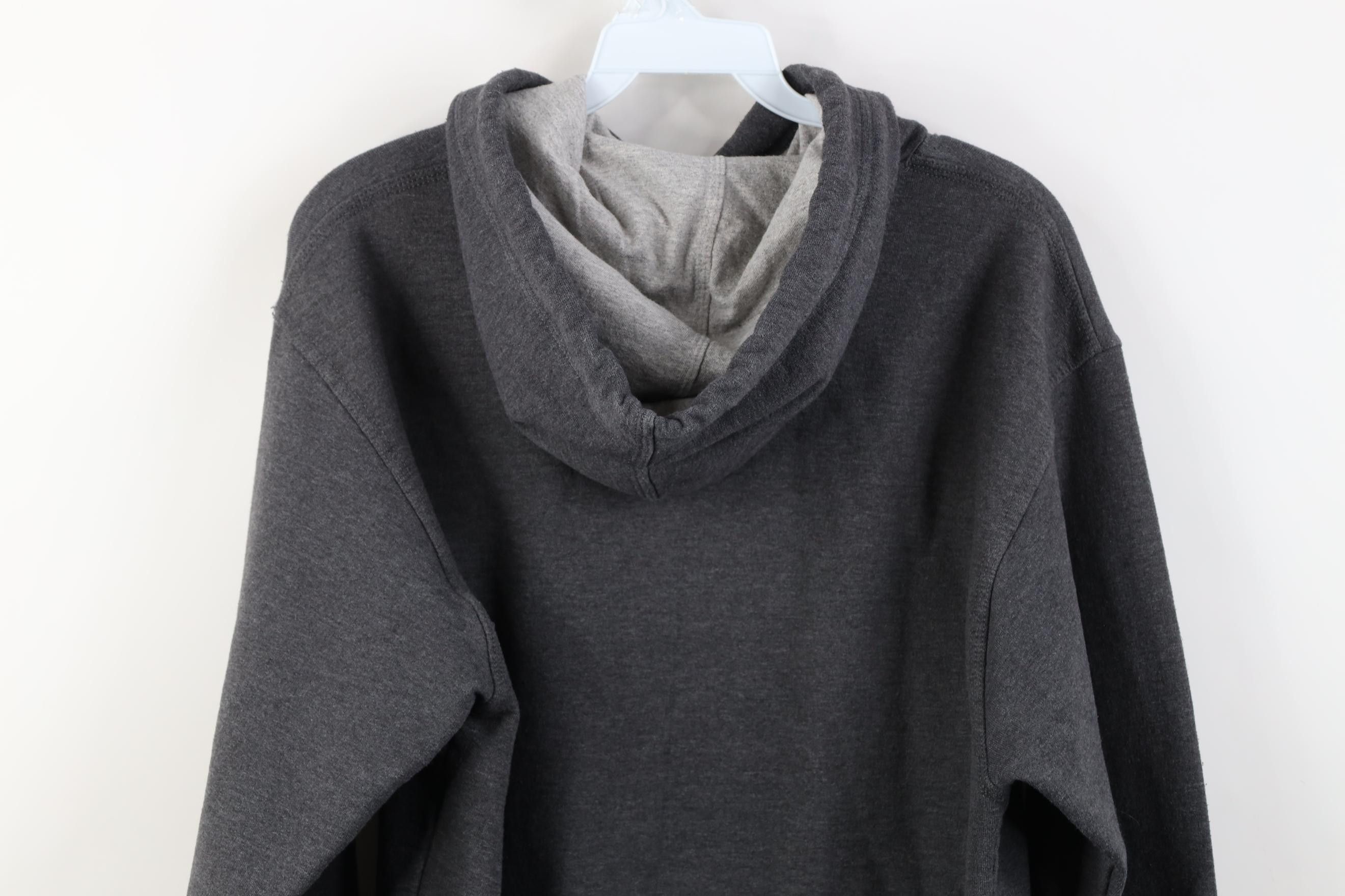 Champion Vintage Y2K Champion Monochrome Logo Hoodie Sweatshirt Gray Size US S / EU 44-46 / 1 - 12 Thumbnail