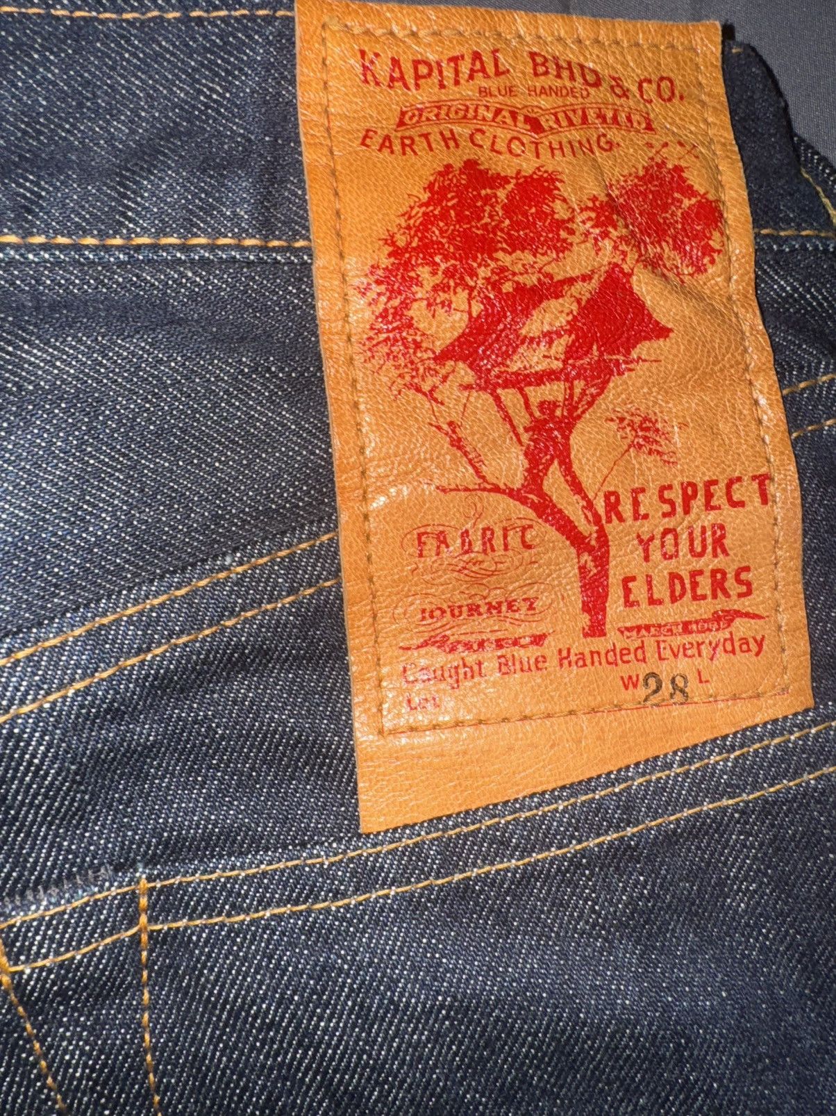 Kapital Kapital Dark Blue Denim Size US 28 / EU 44 - 2 Thumbnail