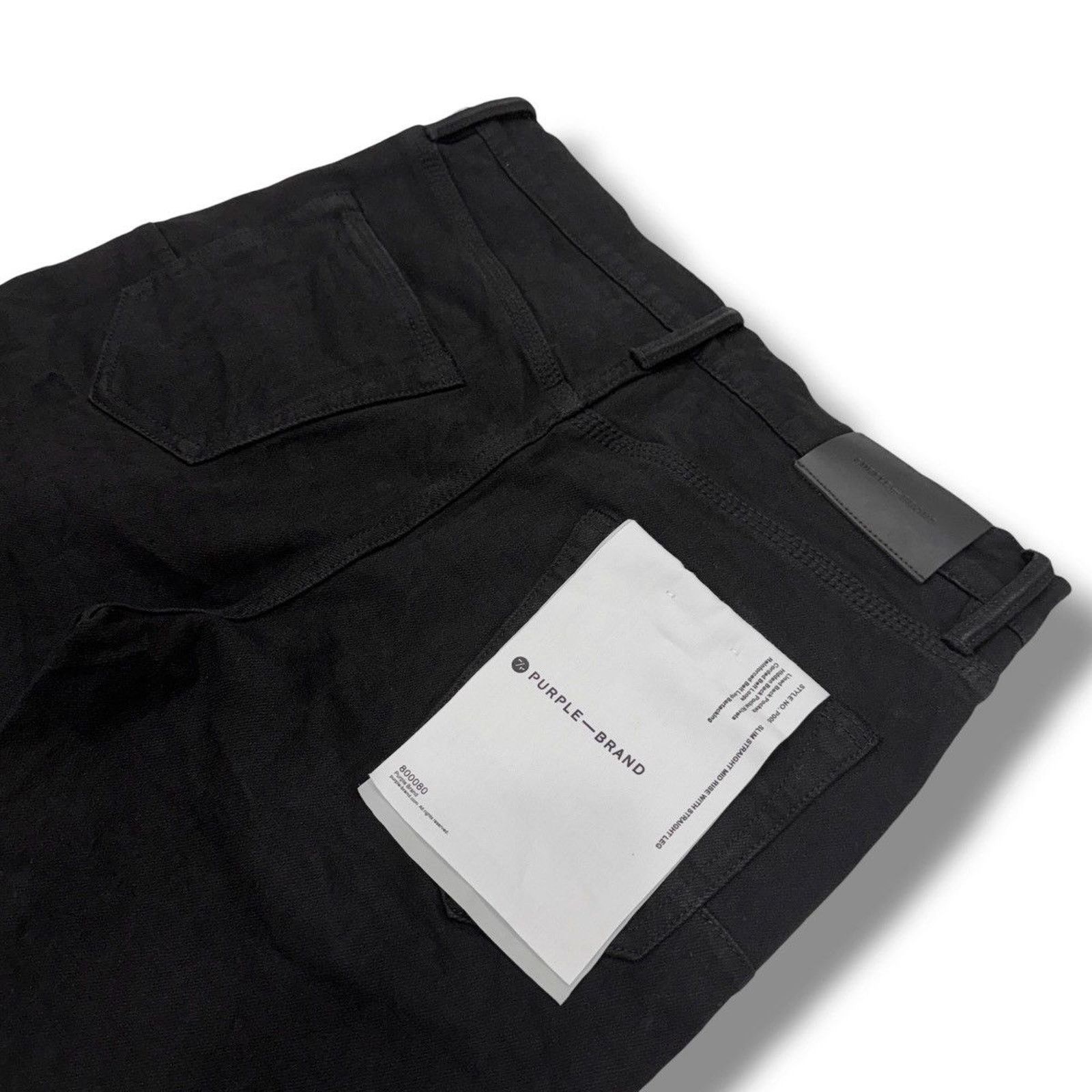 Purple Brand PURPLE - P005 Black Raw Size US 33 - 3 Thumbnail