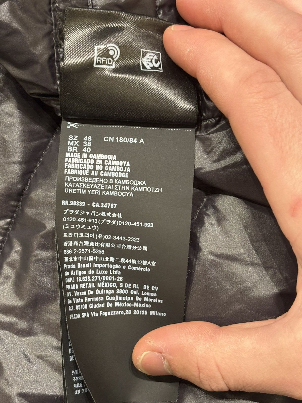 Prada Prada Insulated Jacket Size US M / EU 48-50 / 2 - 7 Thumbnail