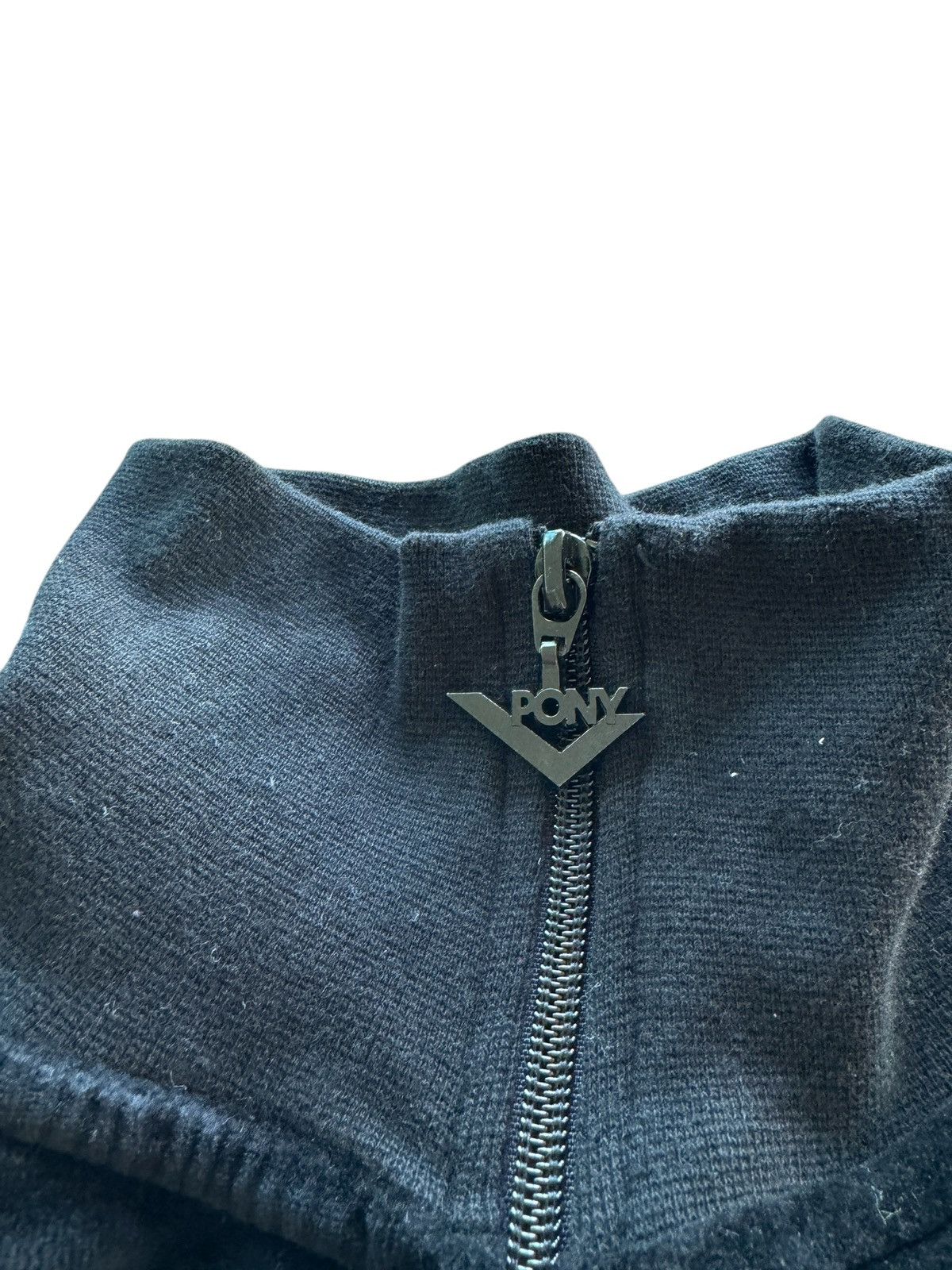 PONY × Vintage Vintage Pony Zip Up Big Logo Velour Embroidered Track Jacket Size US M / EU 48-50 / 2 - 4 Thumbnail