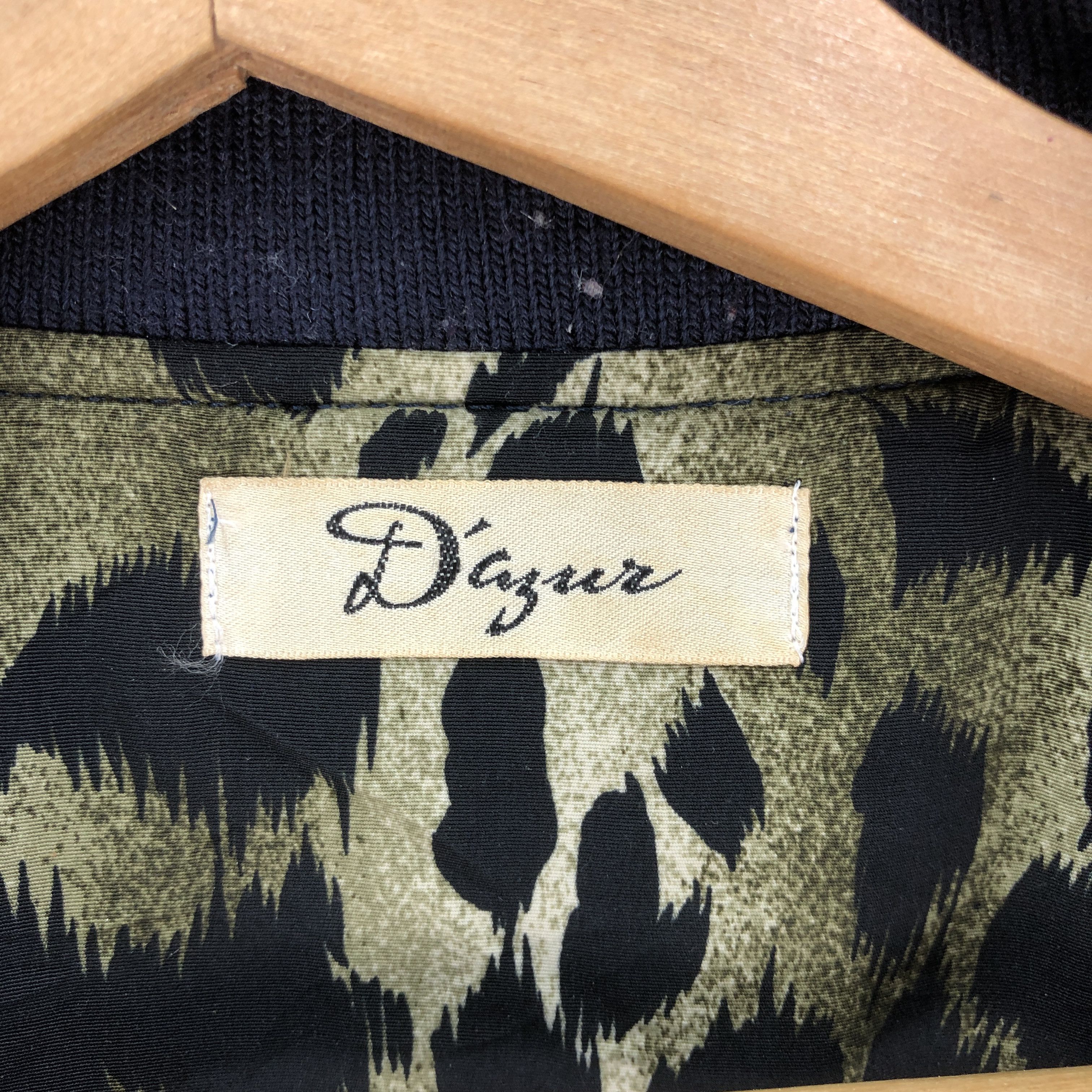 If Six Was Nine × Japanese Brand × Vintage Vintage Dazur Japanese Cardigan Jackets Cheetah Print Size US L / EU 52-54 / 3 - 6 Thumbnail