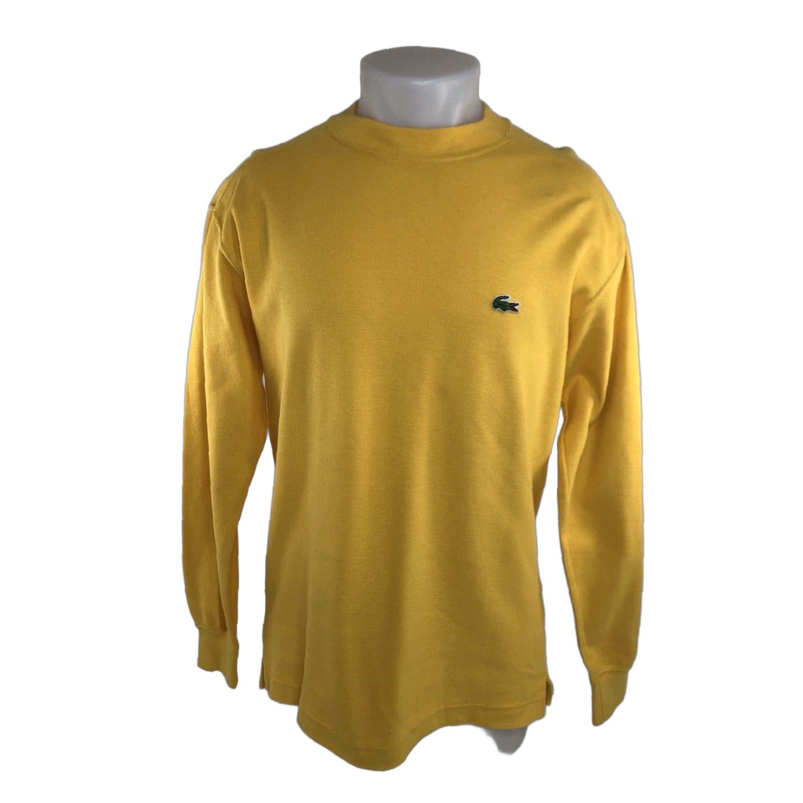 Lacoste LACOSTE Sweatshirt Pullover Thermal Embroidered Crocodile Yellow S Men - OLD STOCK NEW w TAGS Sm Tag - Vintage? No - - Size US S / EU 44-46 / 1 - 1 Thumbnail