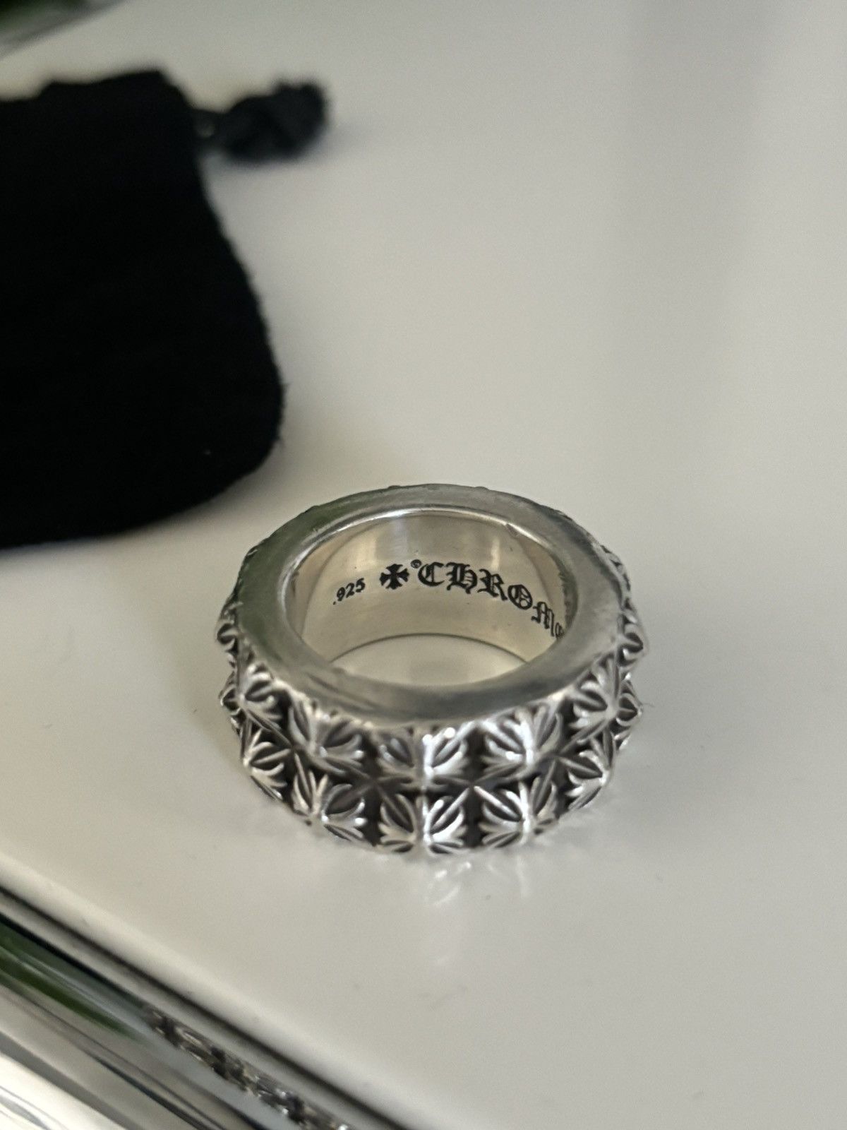 Chrome Hearts RARE - HEAVY DOUBLE PUNK RING Size ONE SIZE - 12 Thumbnail