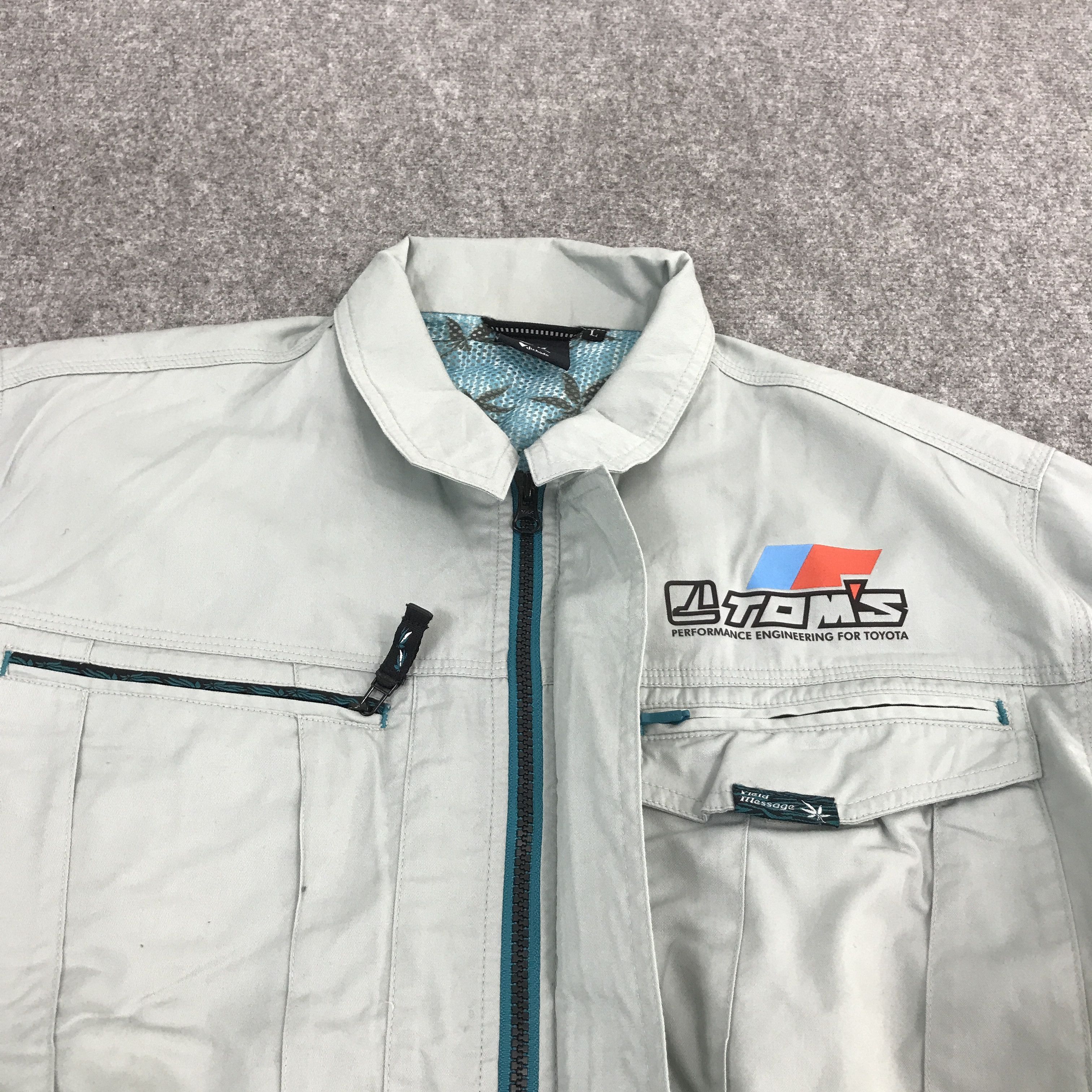 Japanese Brand × Sports Specialties Tom’ Racing for Toyota Work uniform custom jacket Size US L / EU 52-54 / 3 - 7 Thumbnail