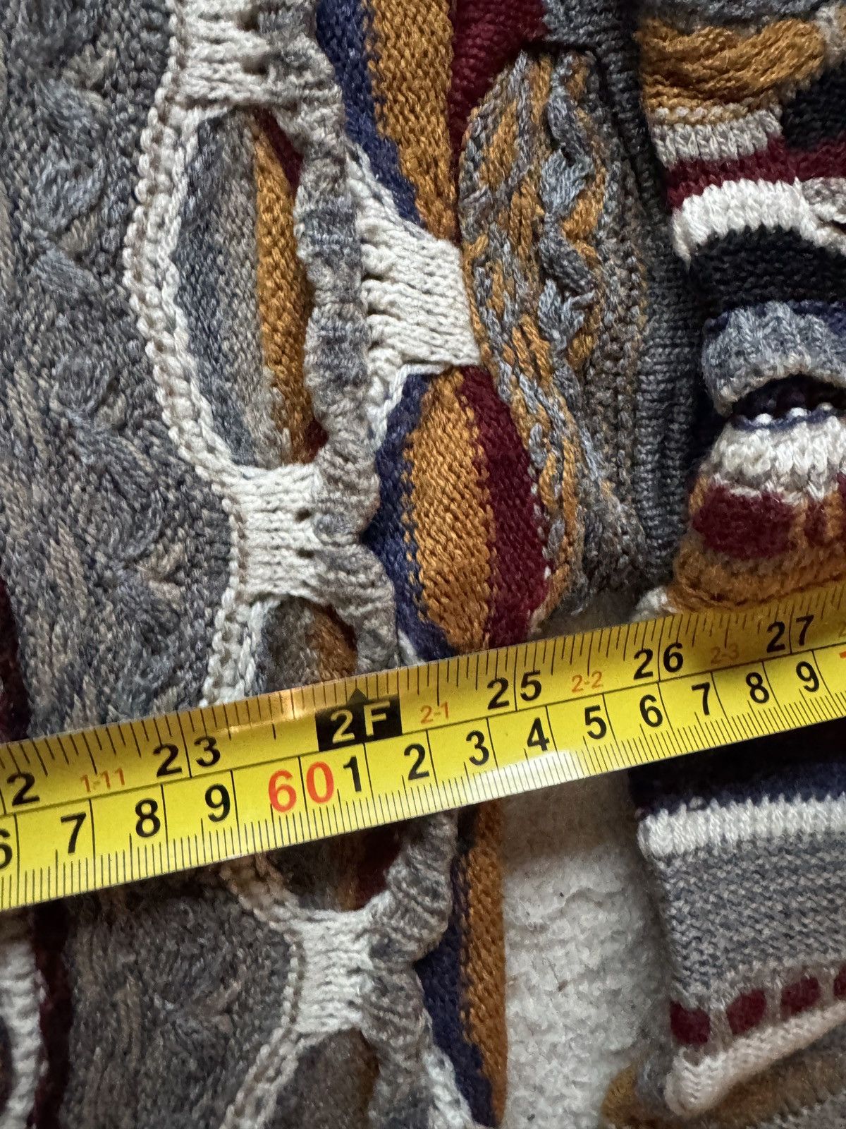 Bergati Vintage Bergati COOGI-Style Cableknit Sweater XL Size US XL / EU 56 / 4 - 6 Thumbnail