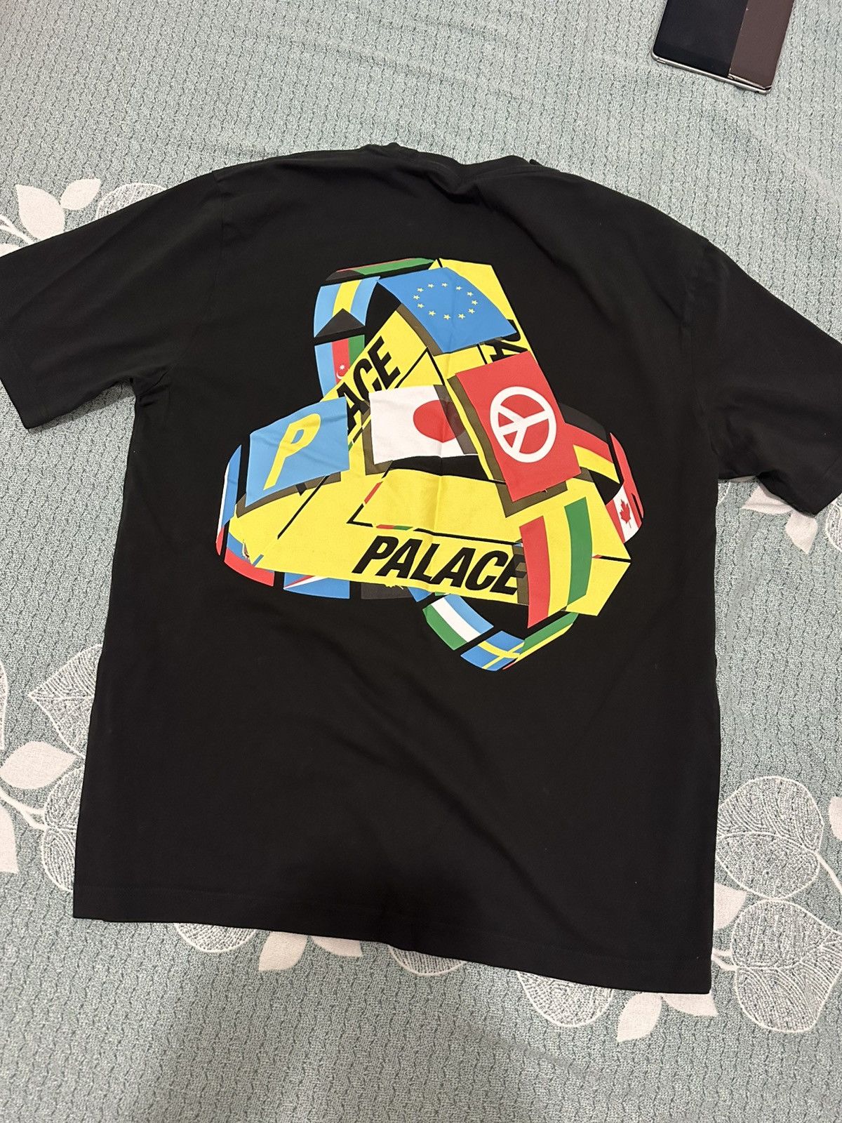 Palace Palace Tri-flag Tee Black Size US XL / EU 56 / 4 - 2 Thumbnail