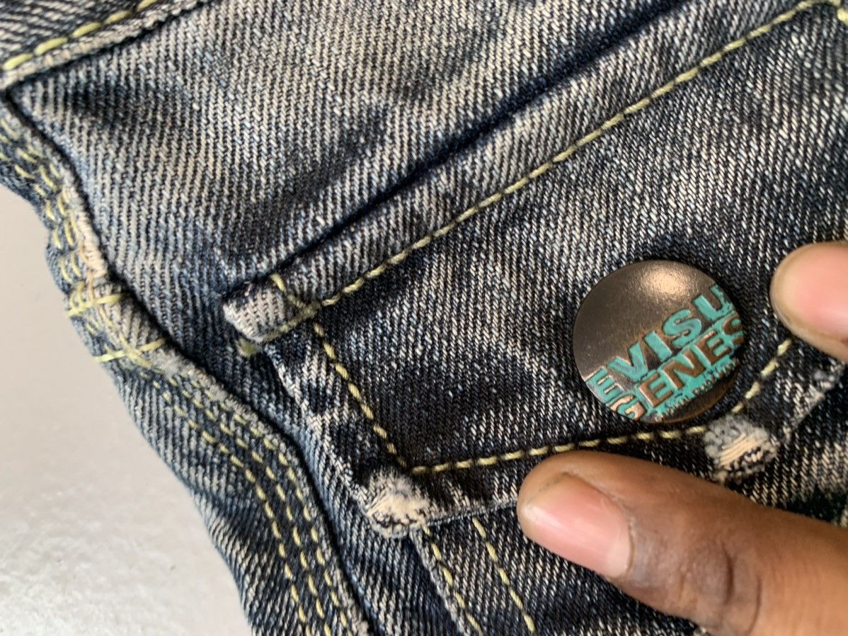 Japanese Brand Vintage Evisu inspired emboridered denim Size US 32 / EU 48 - 10 Thumbnail