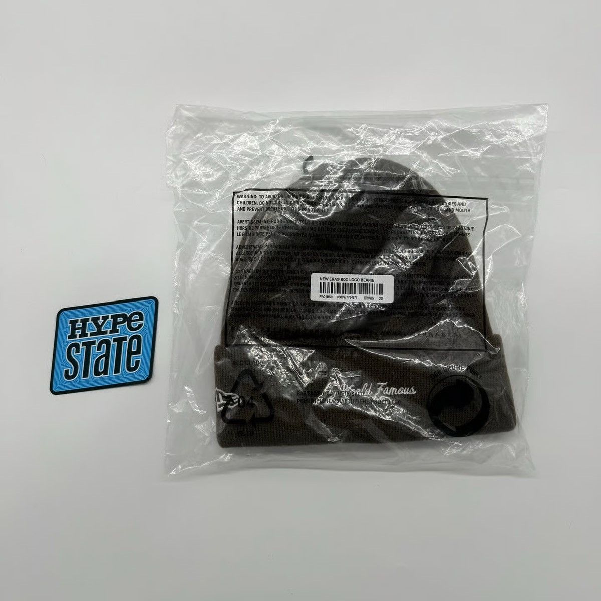 Supreme Supreme New Era Box Logo Beanie (FW21) Dark Brown Size ONE SIZE - 2 Thumbnail
