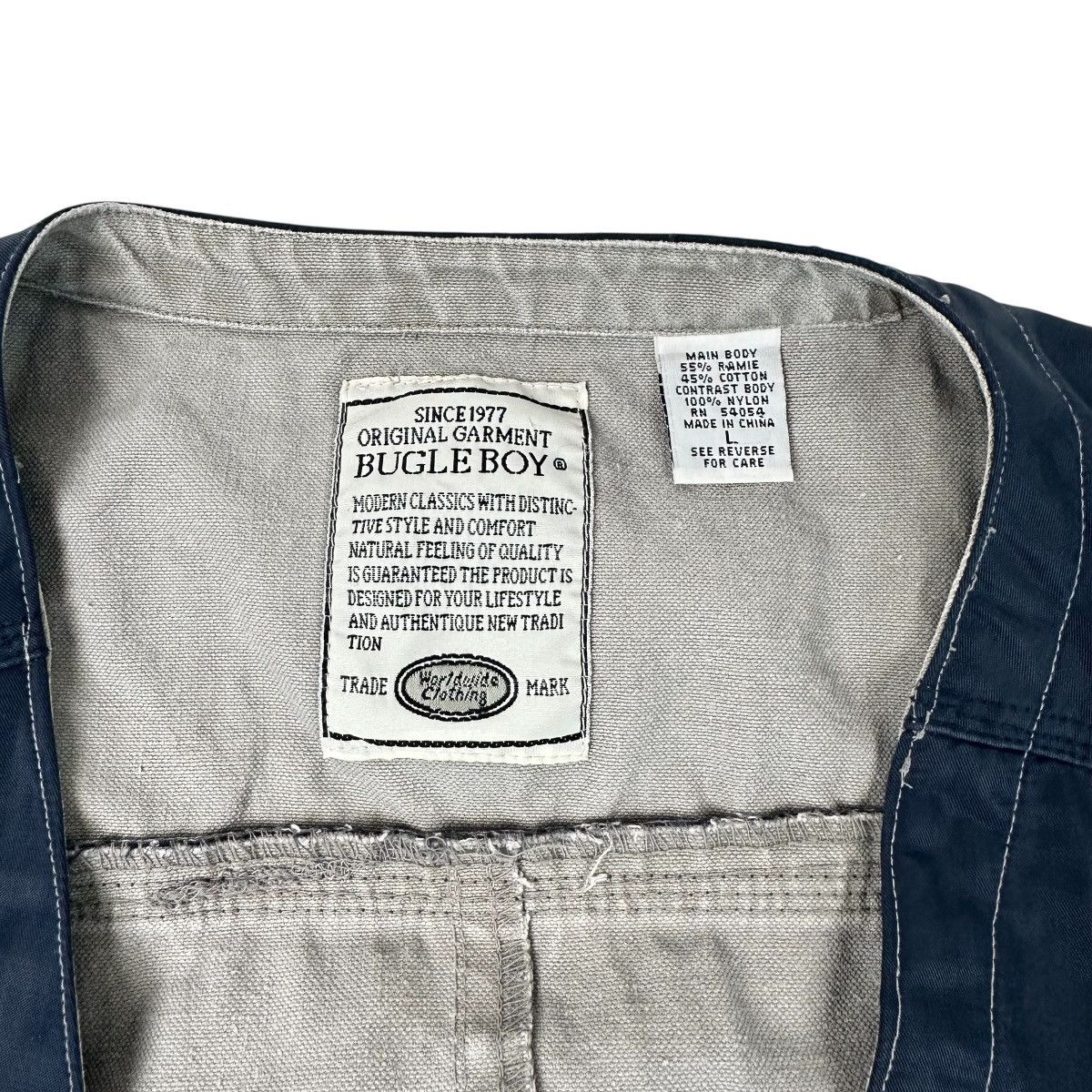 Bugle Boy Vintage Bugle Boy Tactical Fishing Vest Size Large Men Size US L / EU 52-54 / 3 - 4 Thumbnail