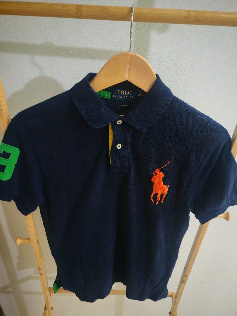 Polo Ralph Lauren Polo Ralph Lauren Custom Fit Polo Navy Size S Size US S / EU 44-46 / 1 - 2 Thumbnail