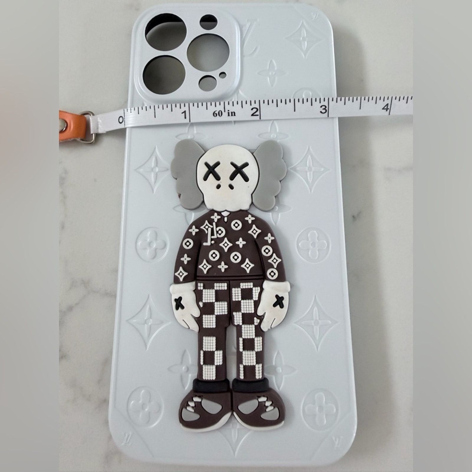 Other iPhone 13 Pro Max Designer White and Brown Phone Case Size ONE SIZE - 5 Thumbnail
