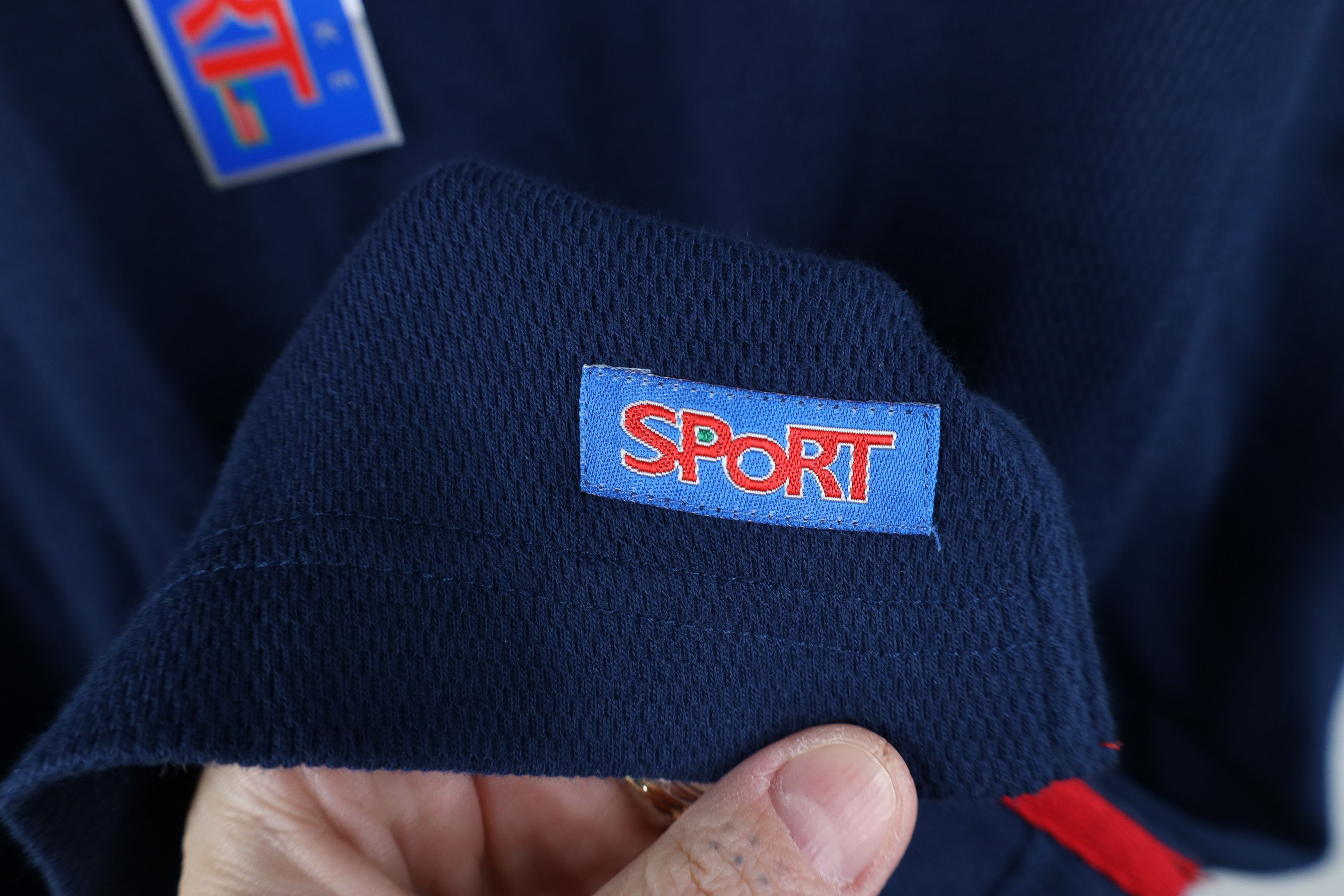 Vintage Deadstock Vintage 90s Ford Motor Company Racing Polo Blue Size US XXL / EU 58 / 5 - 4 Thumbnail