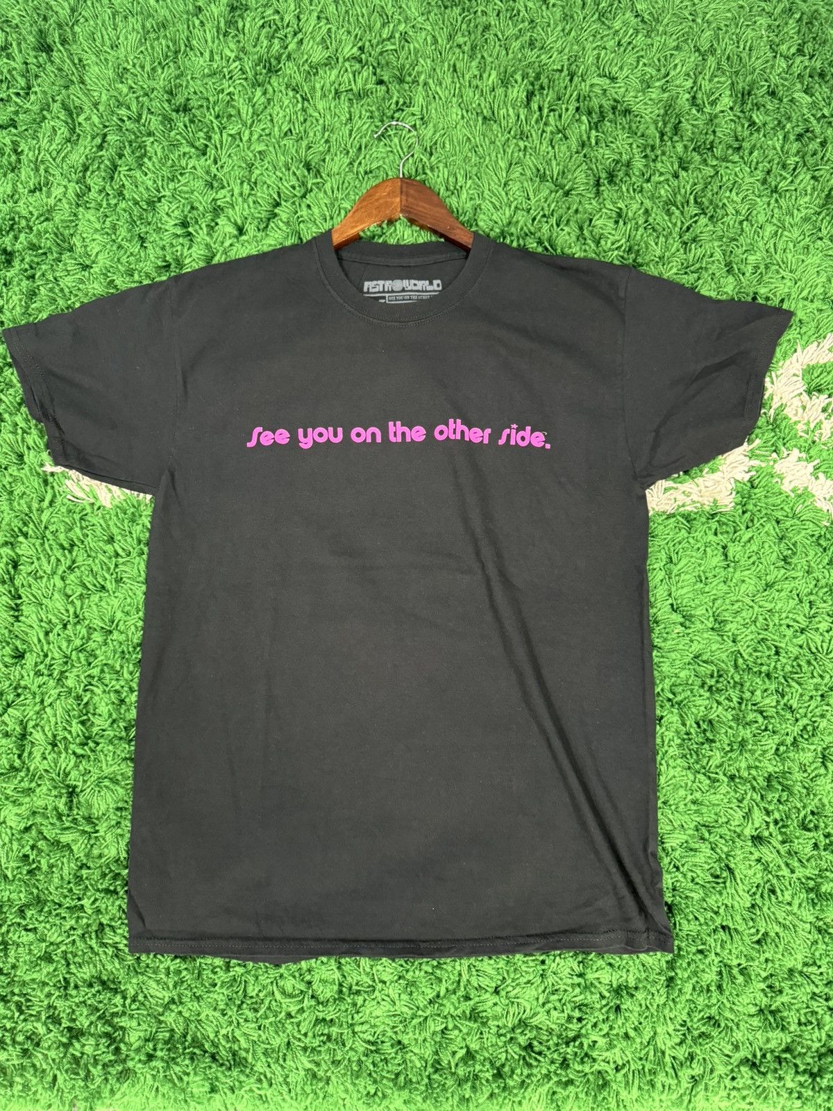 Travis Scott Travis Scott Lollipop Tee Black Size M Size US M / EU 48-50 / 2 - 1 Thumbnail