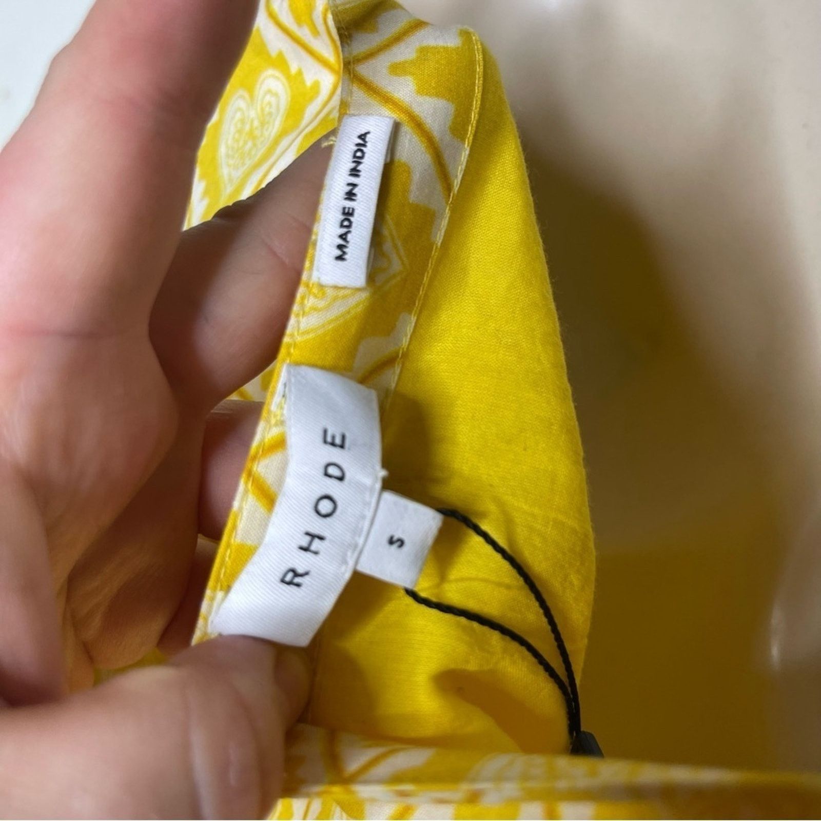 RHODE NWT RHODE Casey Dress in Love Lockdown Yellow sz S Size S / US 4 / IT 40 - 9 Thumbnail