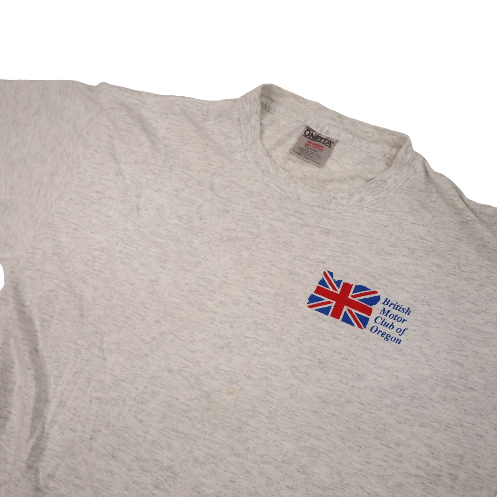 Vintage VINTAGE British Motor Club of Oregon Graphic T Shirt Men XL Gray Size US XL / EU 56 / 4 - 3 Thumbnail