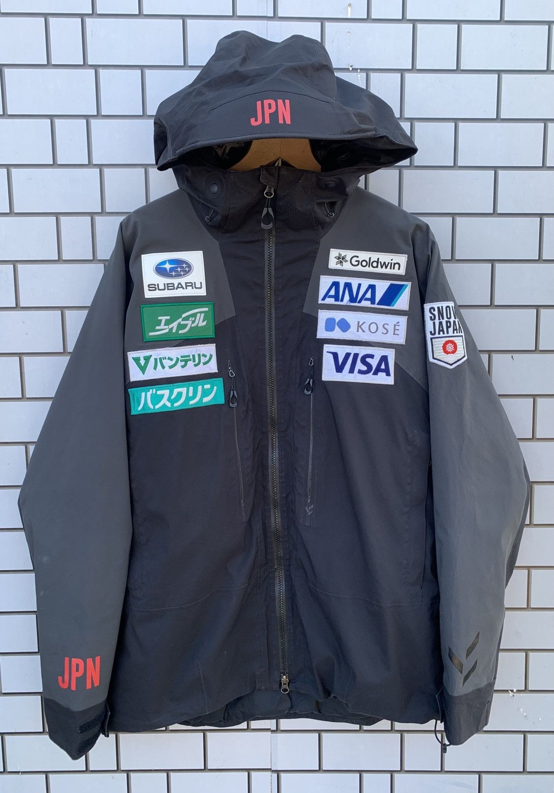 Goldwin Japanese Brand Goldwin Japan Subaru Snow Hoodie Jacket Size US XL / EU 56 / 4 - 2 Thumbnail